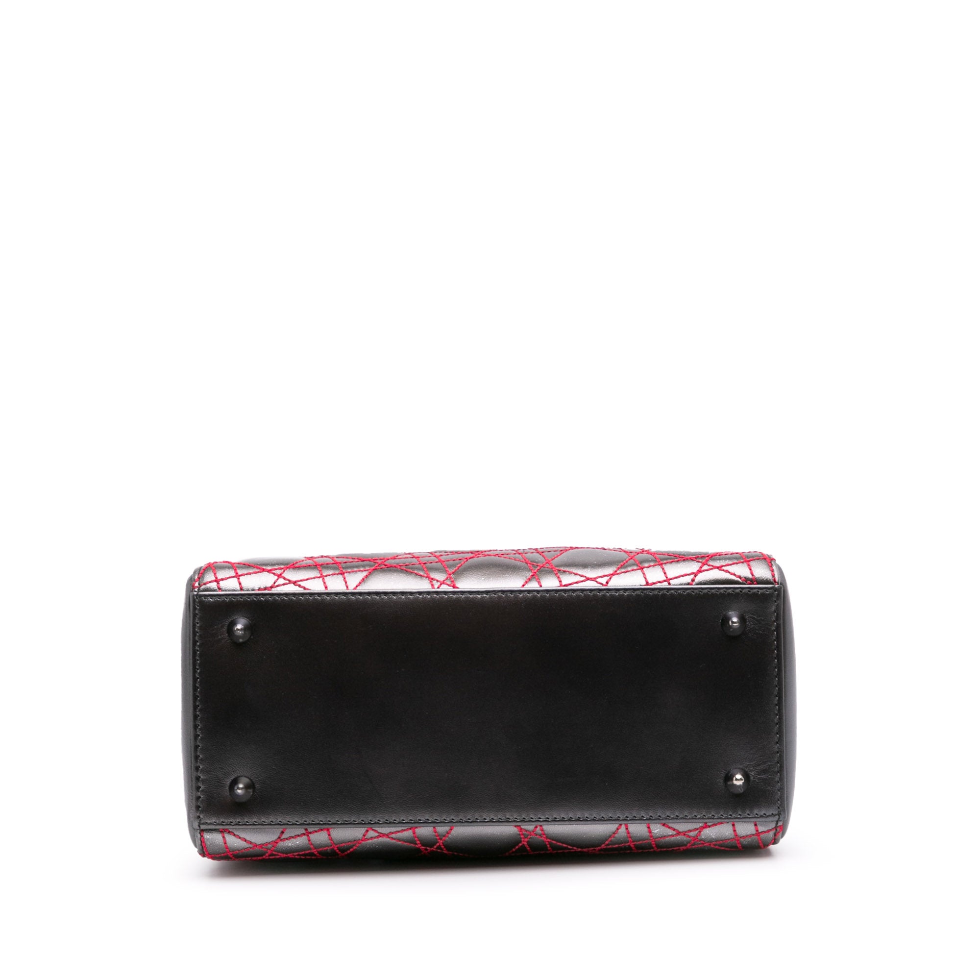 Dior Anselm Reyle Medium Metallic Lambskin Cannage Lady Dior - image 3