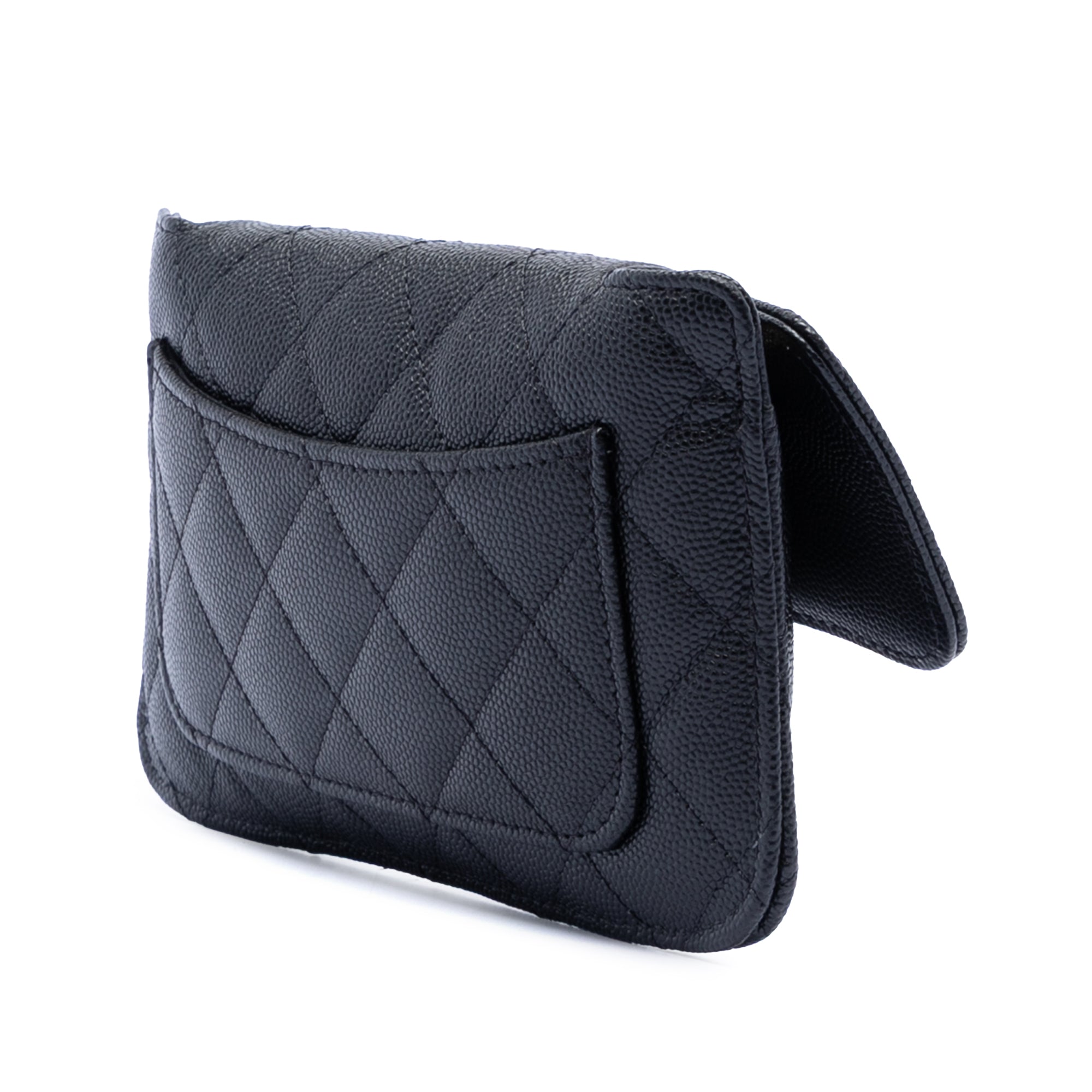 Chanel Nylon Graffiti Foldable Shopping Tote in Caviar Flap - image 2