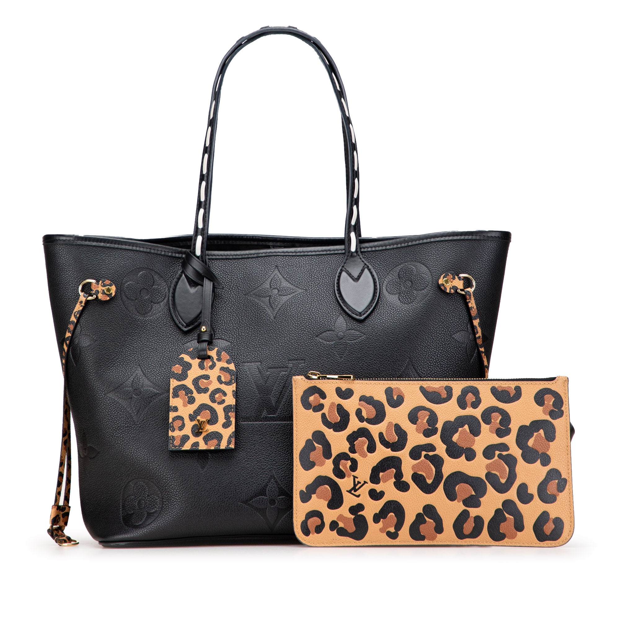Louis Vuitton Monogram Empreinte Wild At Heart Neverfull MM - image 11