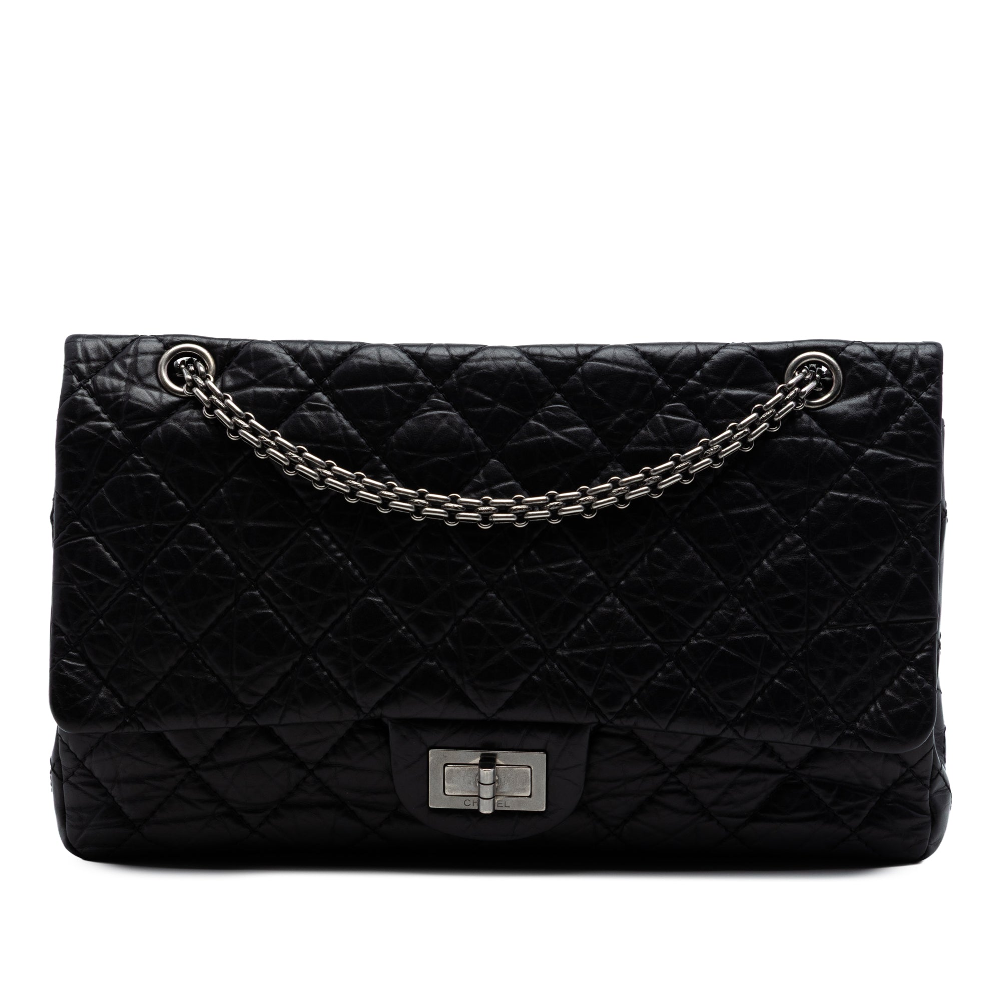 Chanel Quilted Aged Calfskin Reissue 2.55 Double Flap 227 - image 1