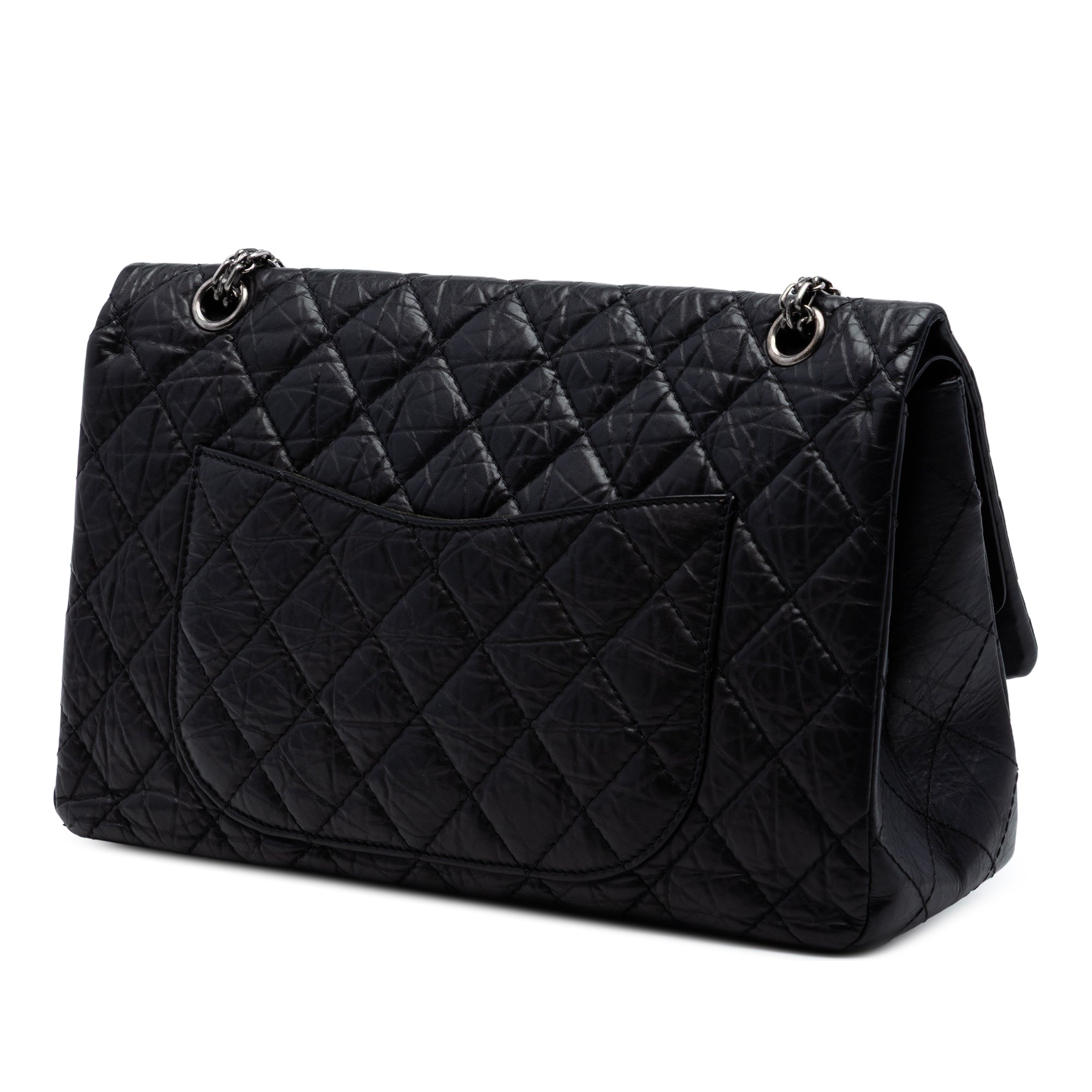 Chanel Quilted Aged Calfskin Reissue 2.55 Double Flap 227 - image 2