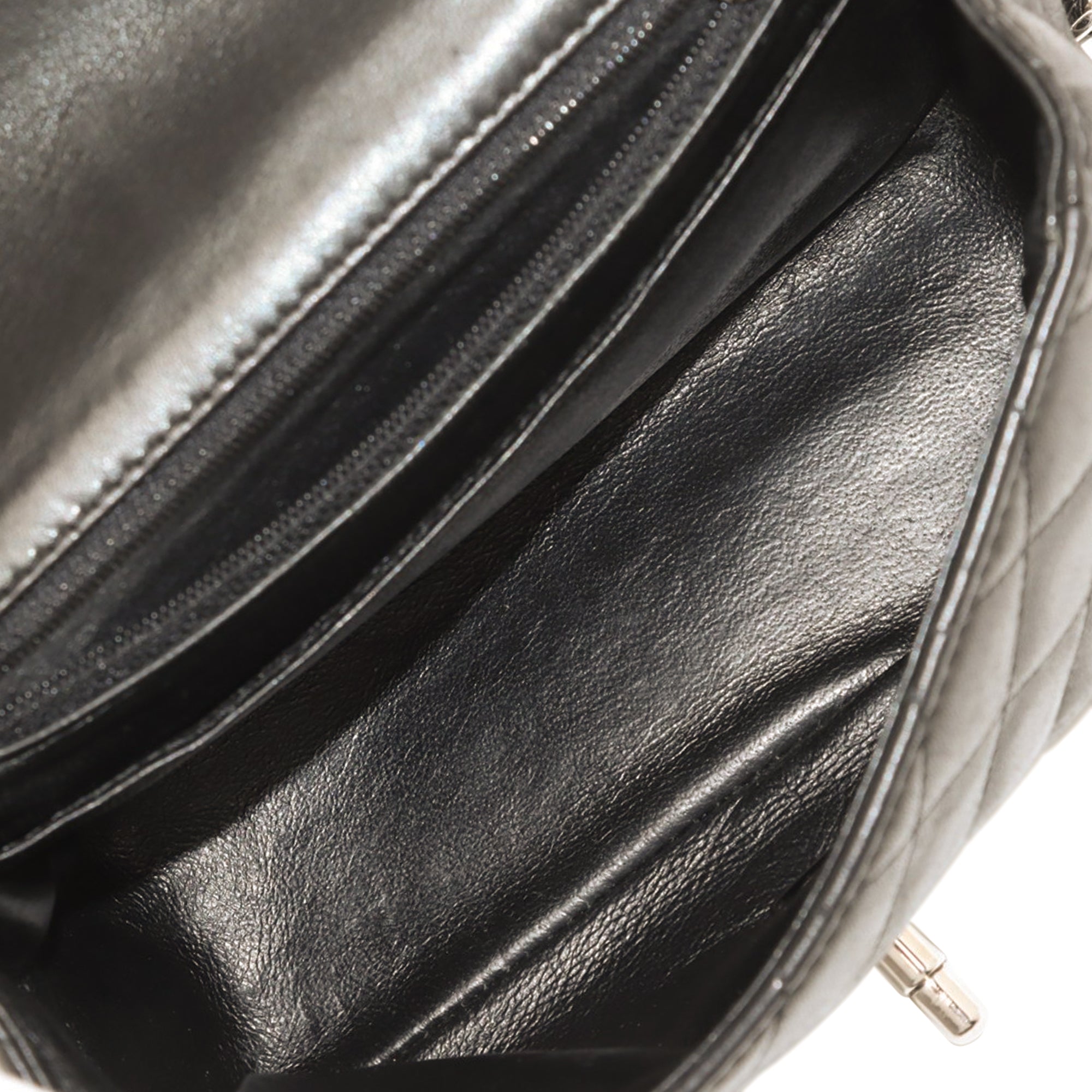 Chanel Mini Square Classic Lambskin Single Flap - image 3