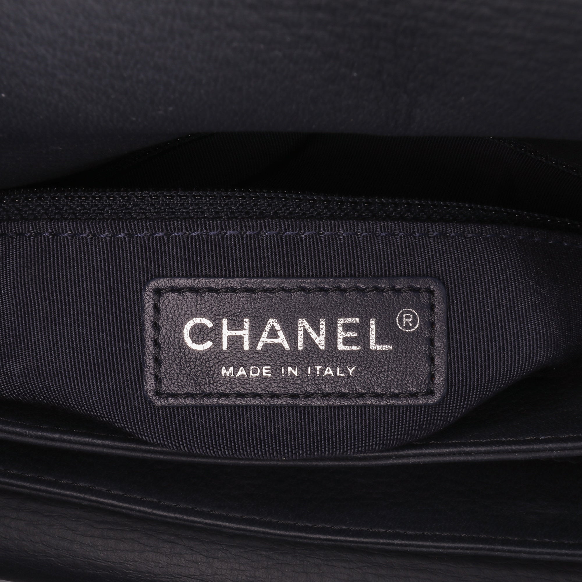 Chanel Small Quilted Grained Calfskin CC Round Clasp Accordion Flap - image 5