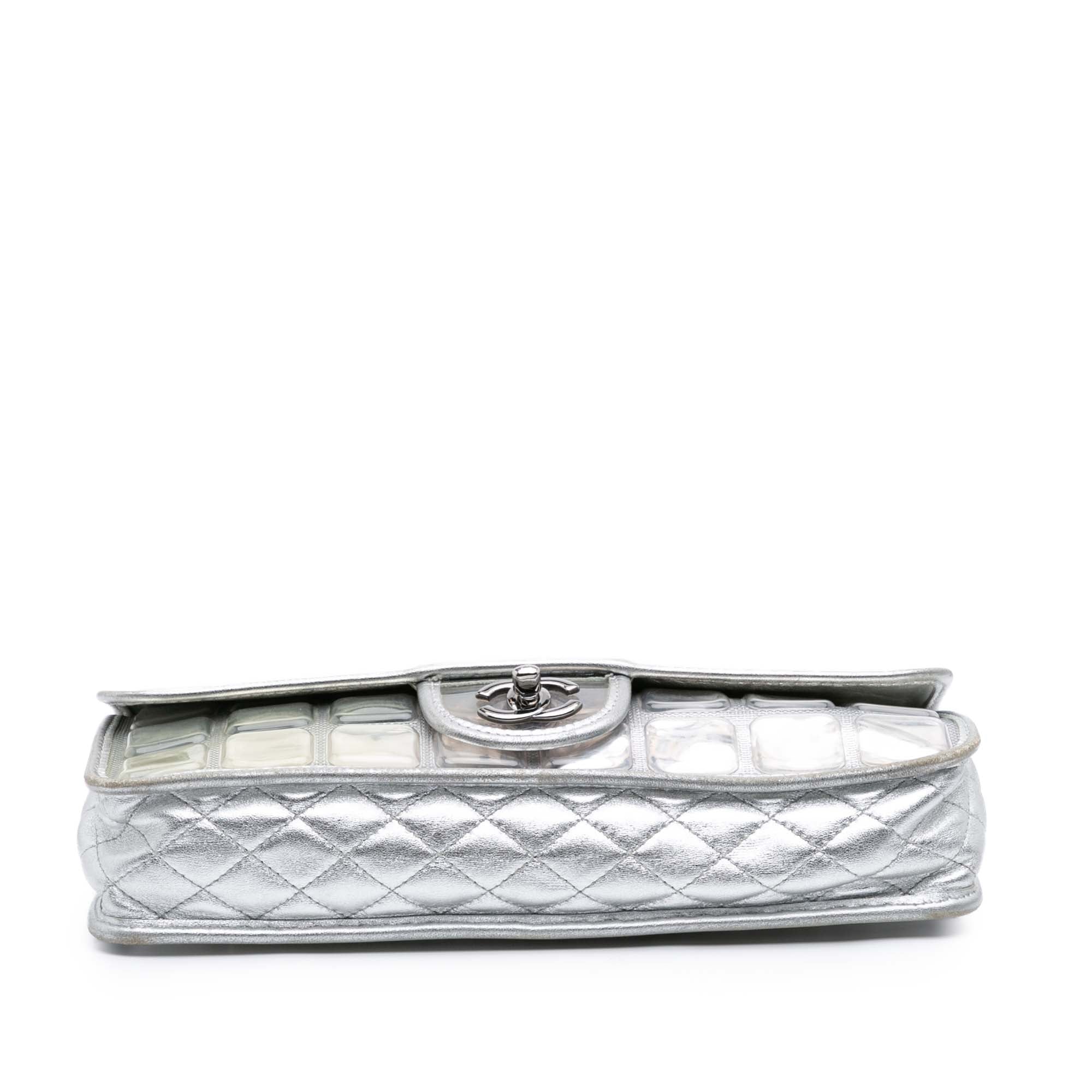 Chanel CC Vinyl Ice Cube Flap - image 3