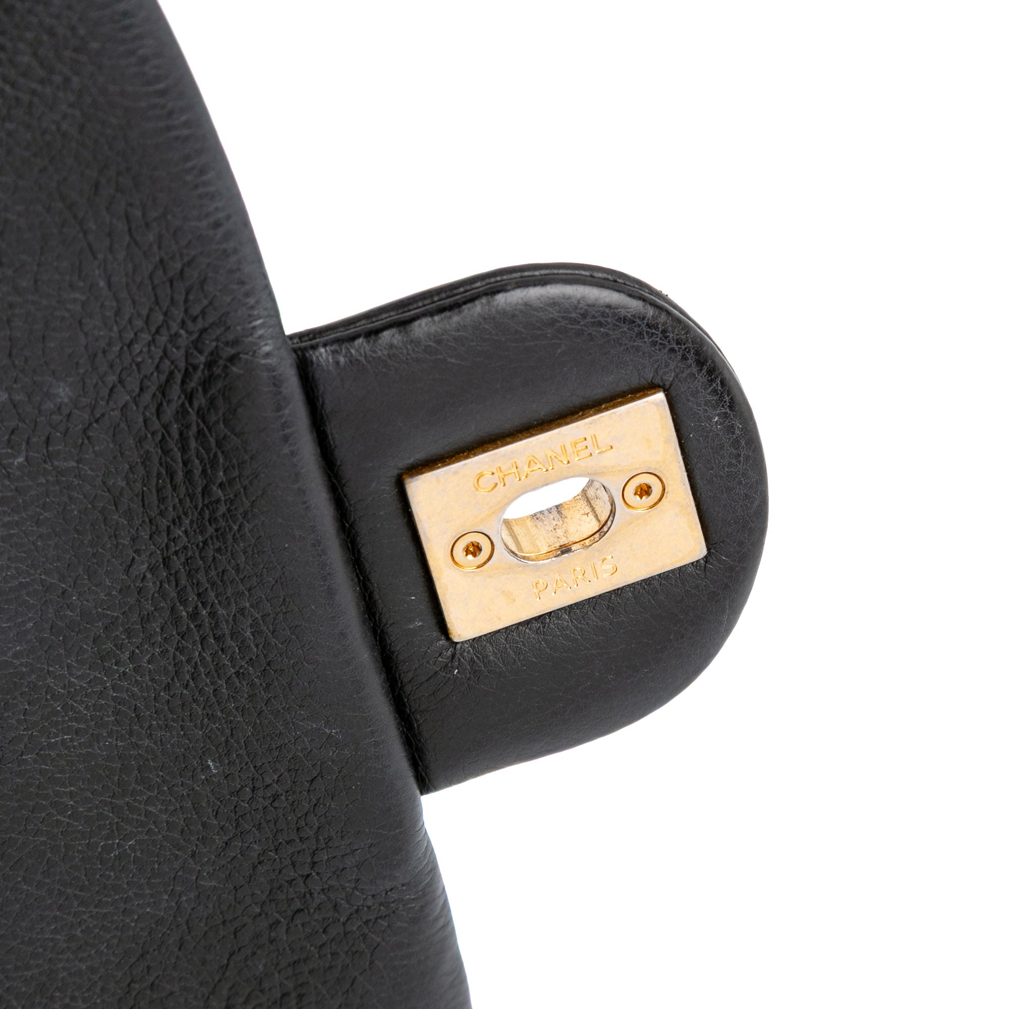 Chanel CC Chevron Calfskin Round Flap Satchel - image 7