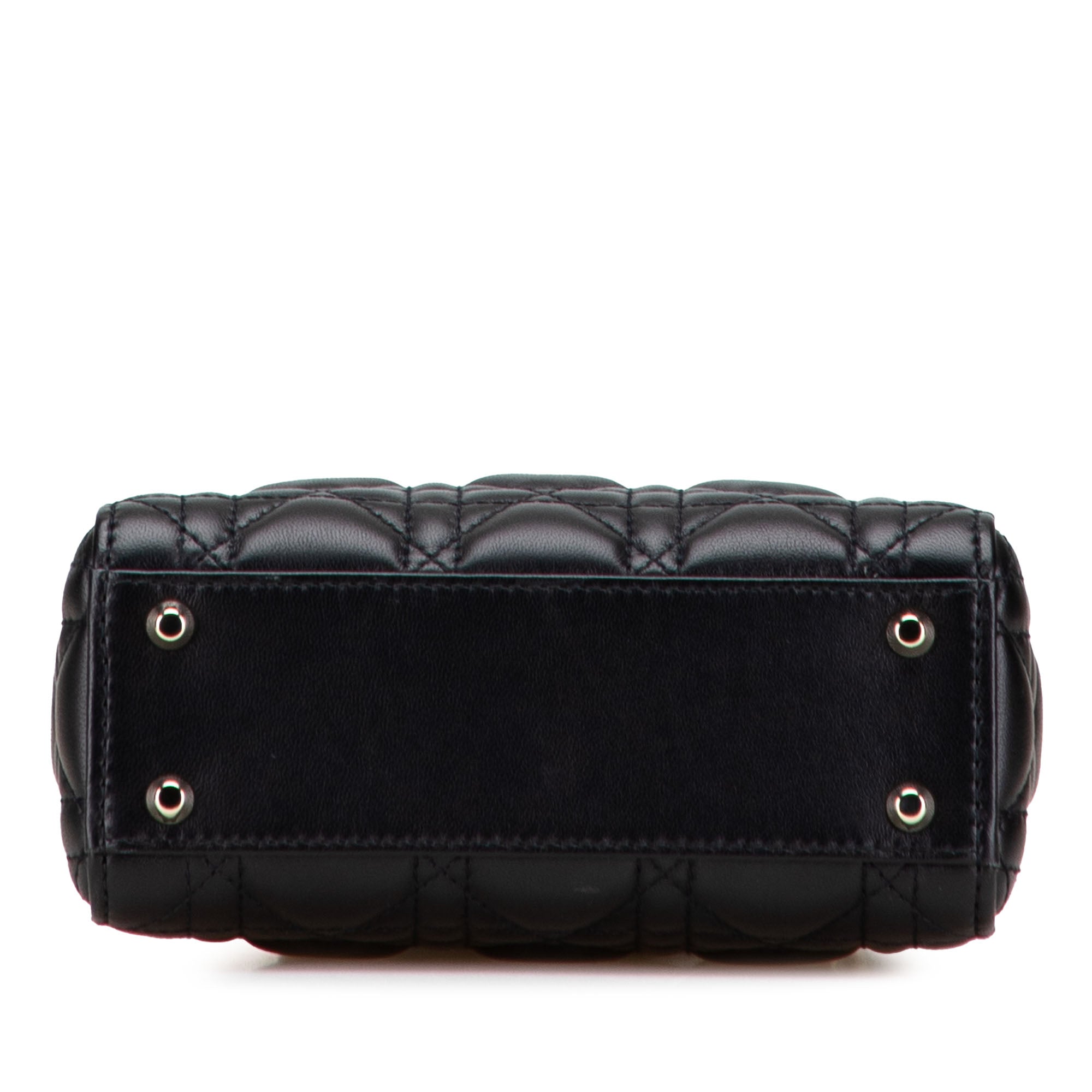 Dior Mini Lambskin Cannage Lady Dior - image 3