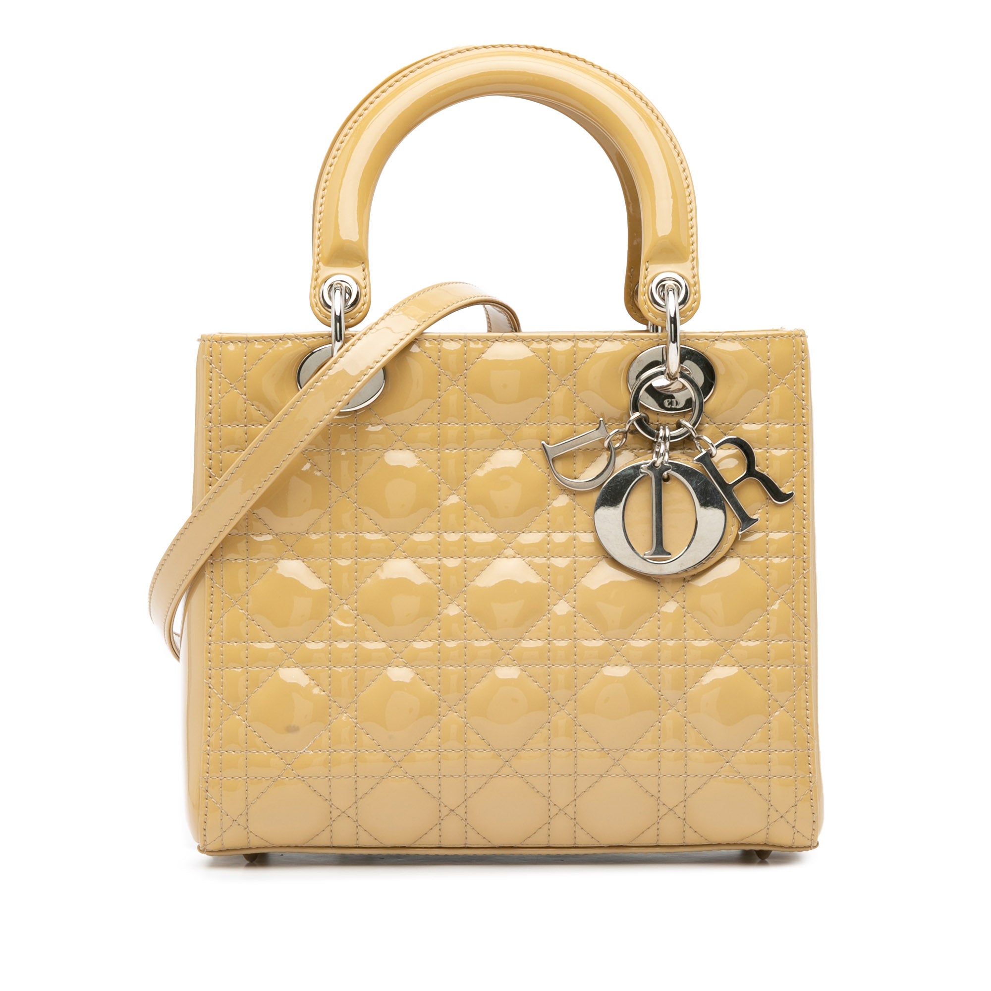Dior Medium Patent Cannage Lady Dior - image 1