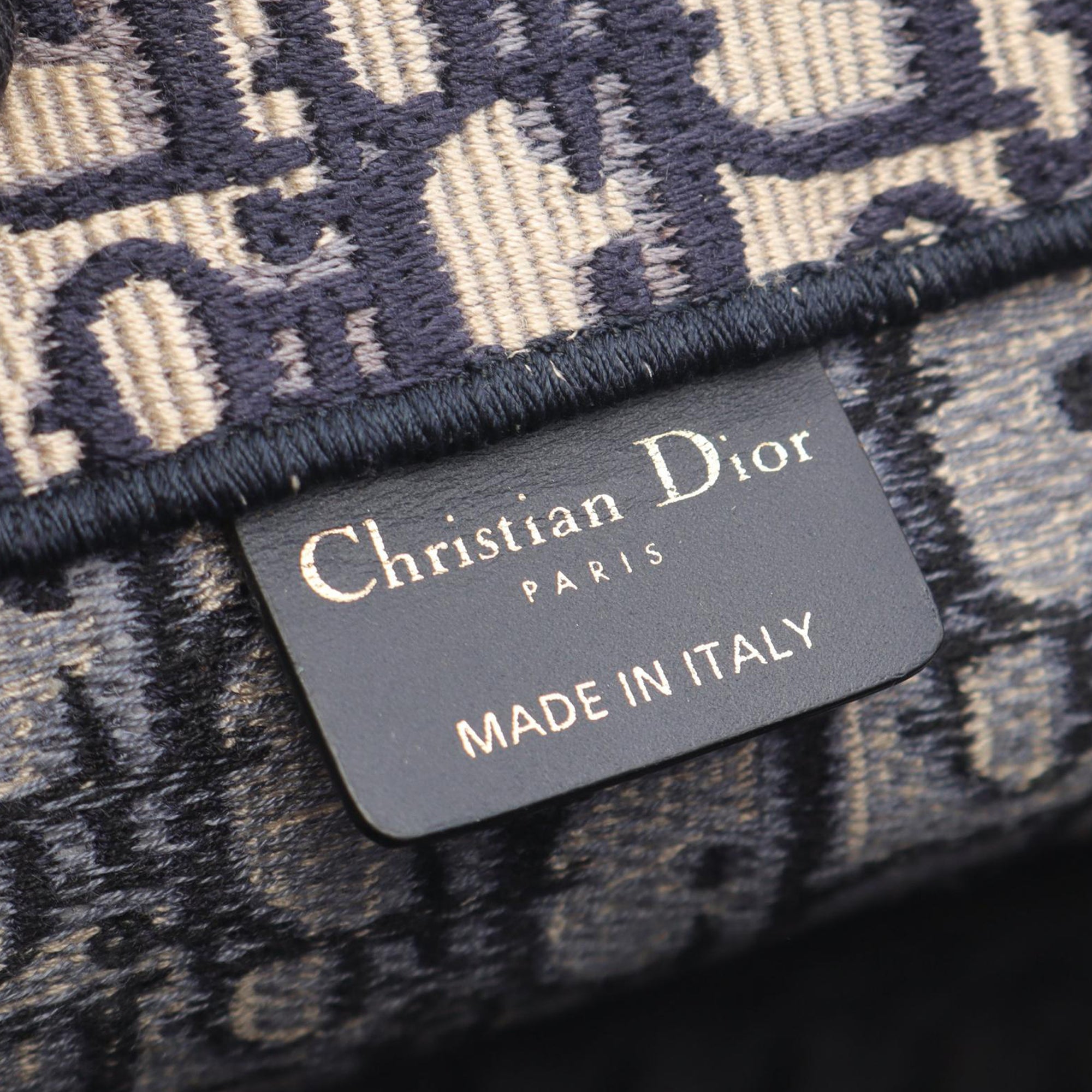 Dior Medium Oblique Embroidered Canvas Book Tote - image 4