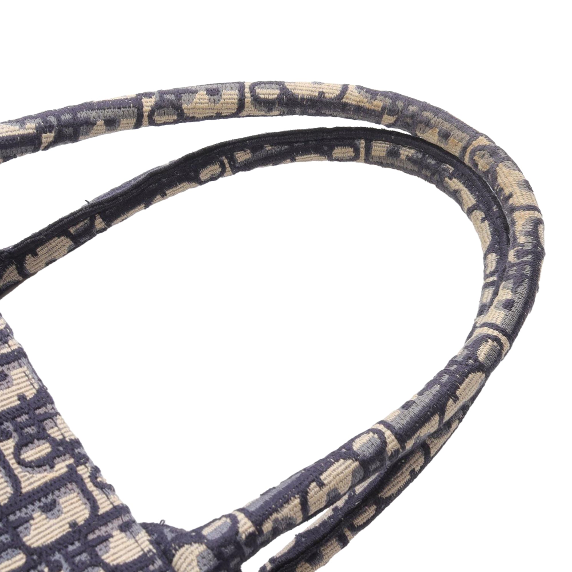 Dior Medium Oblique Embroidered Canvas Book Tote - image 8