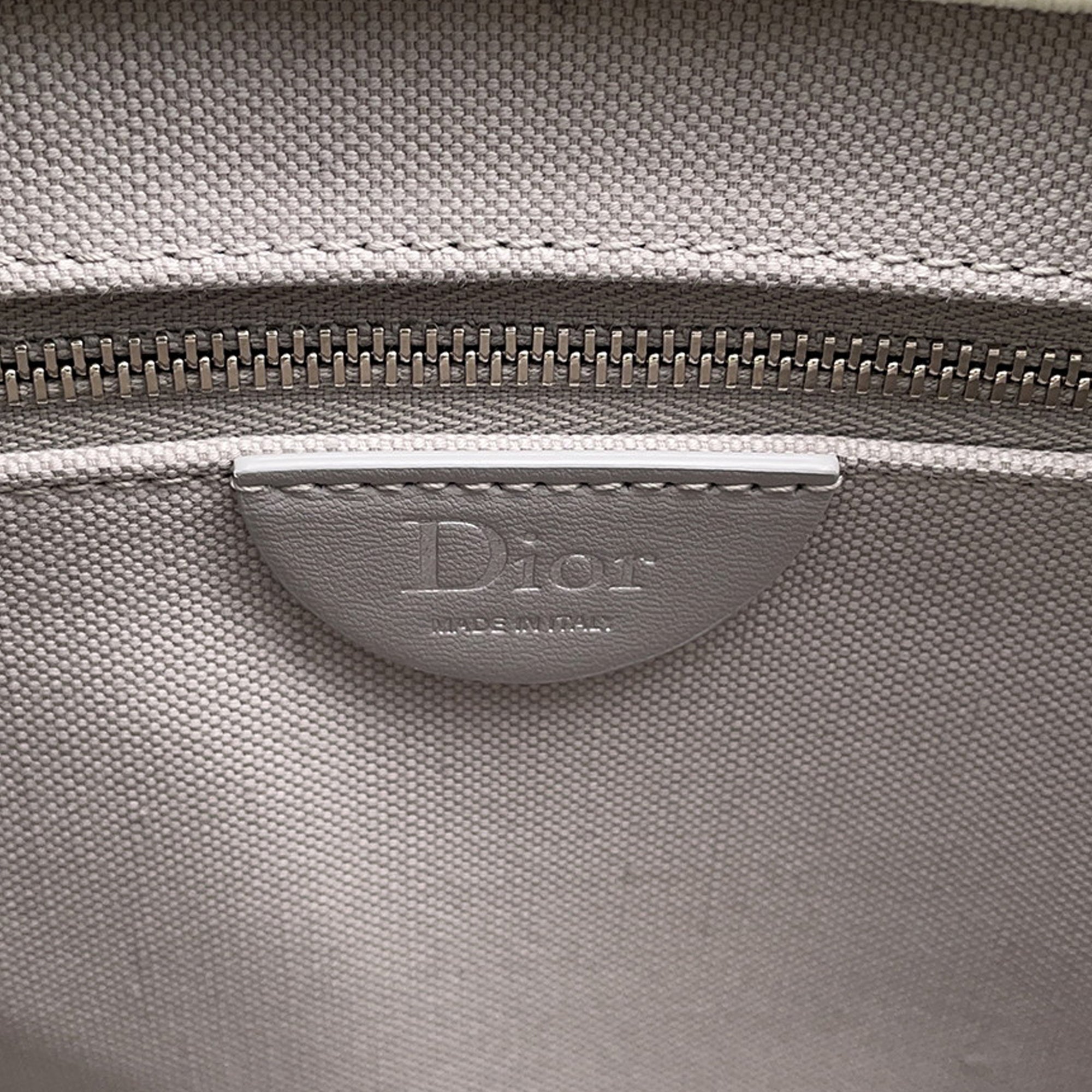 Dior Mini Oblique Embroidered Canvas Lace Book Tote - image 5