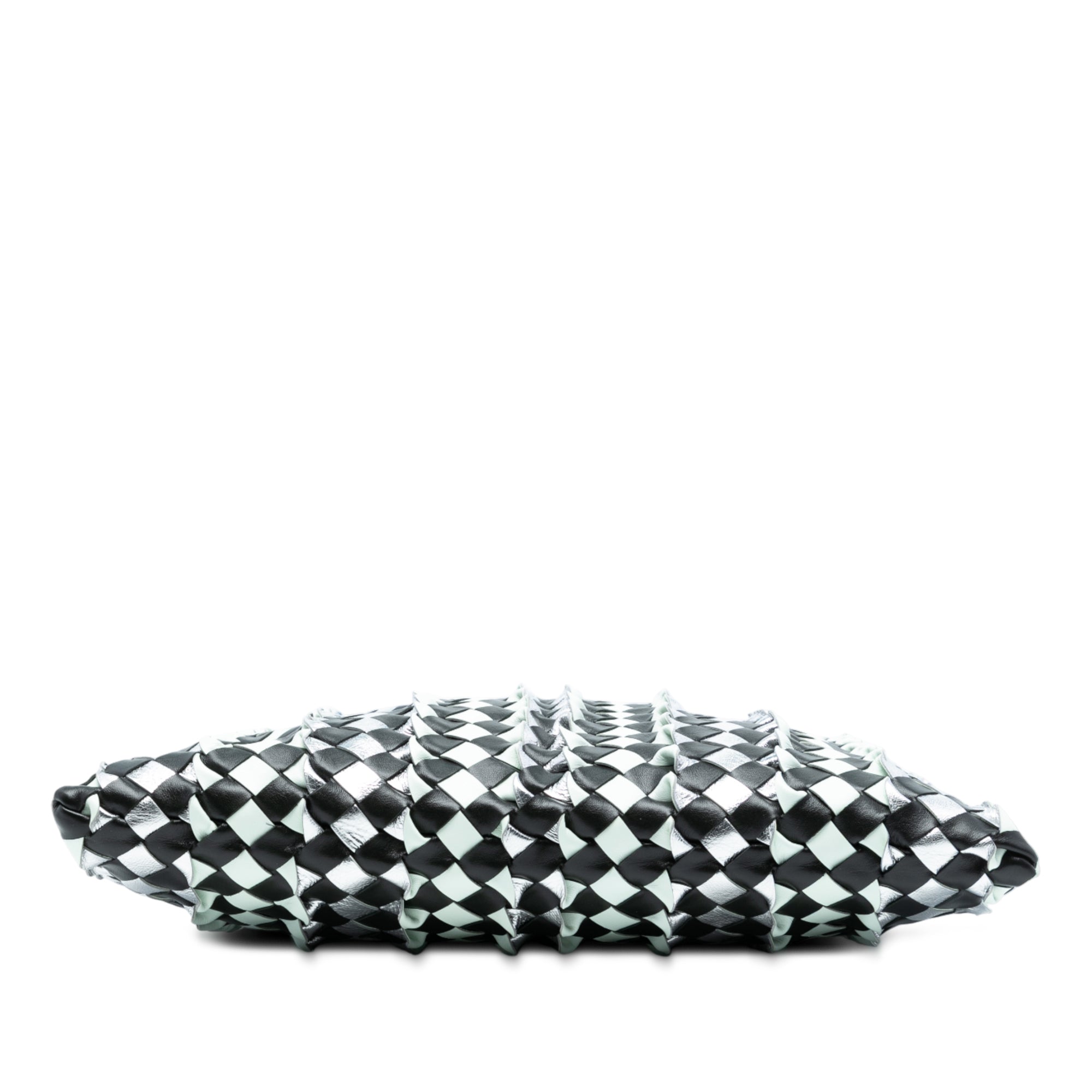 Bottega Veneta Small Bicolor Calfskin Intrecciato Hop Hobo - image 3