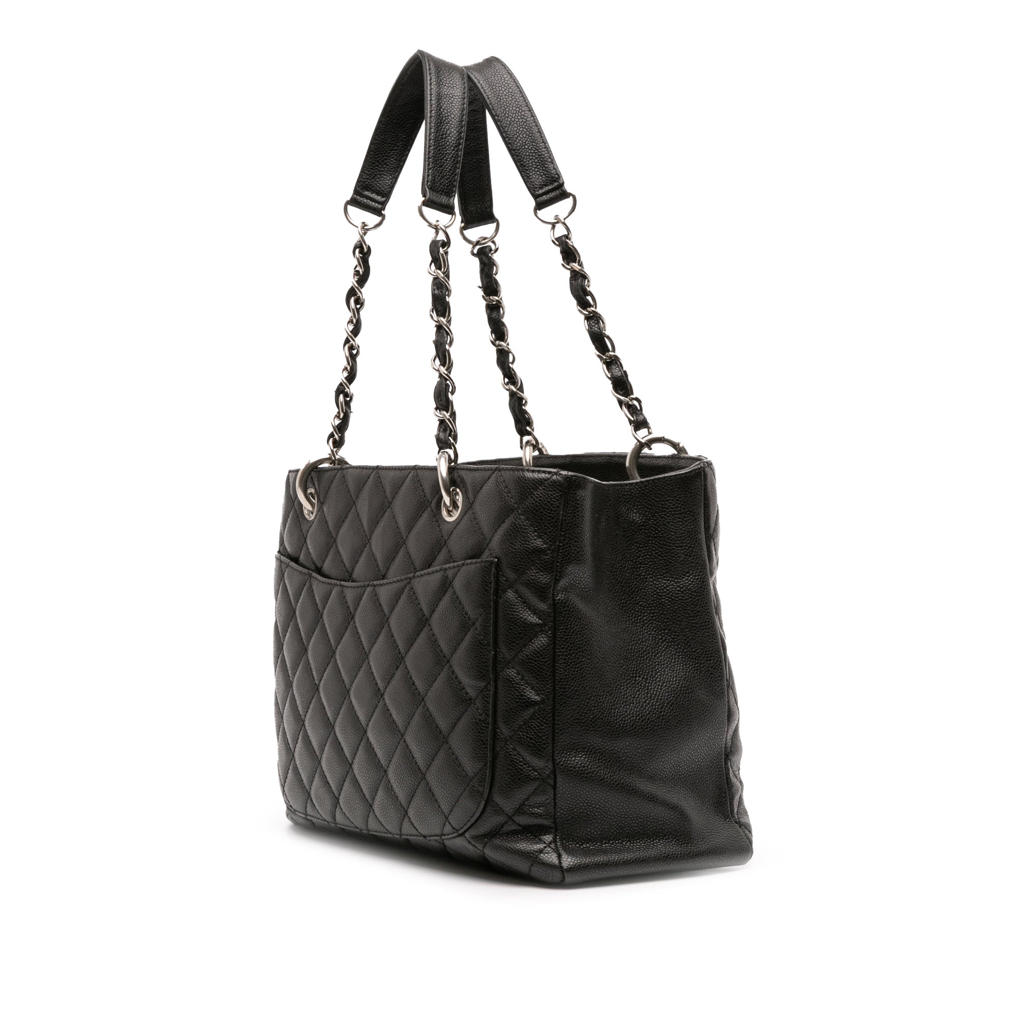 Chanel Caviar Grand Shopping Tote - image 2