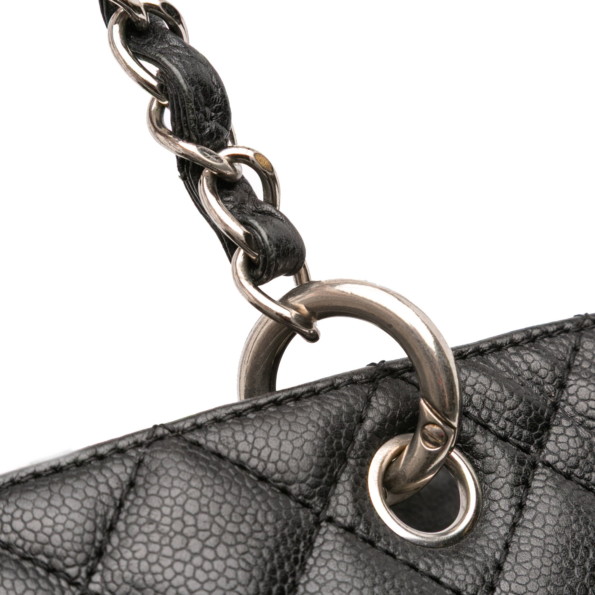 Chanel Caviar Grand Shopping Tote - image 7