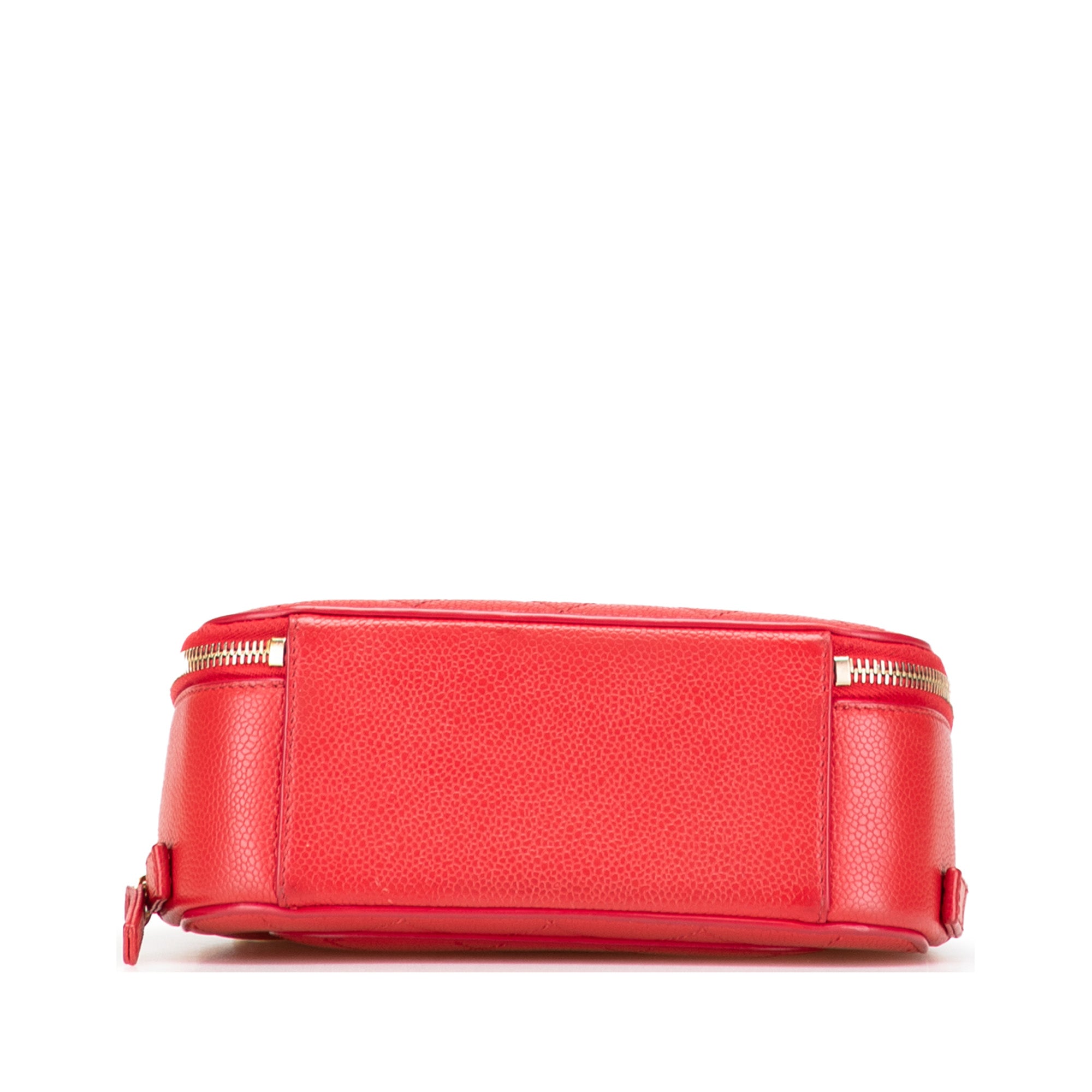 Chanel Small CC Quilted Caviar Top Handle Camera Bag - image 3