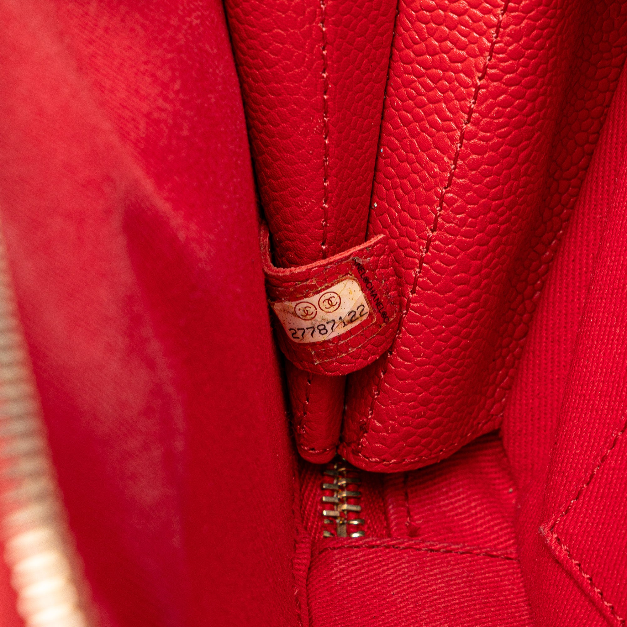 Chanel Small CC Quilted Caviar Top Handle Camera Bag - image 7