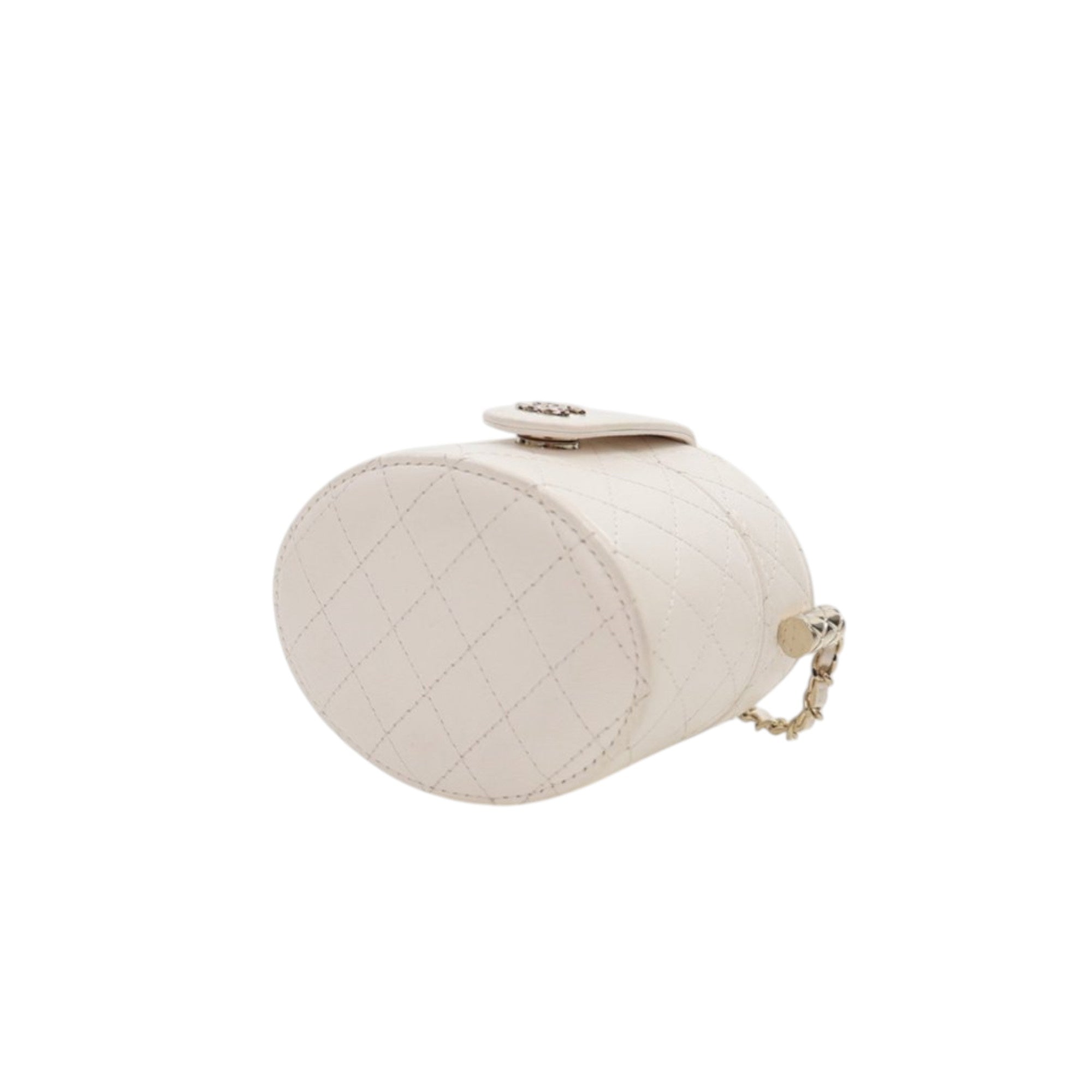Chanel Mini Quilted Lambskin CC Allure Vanity Case - image 14