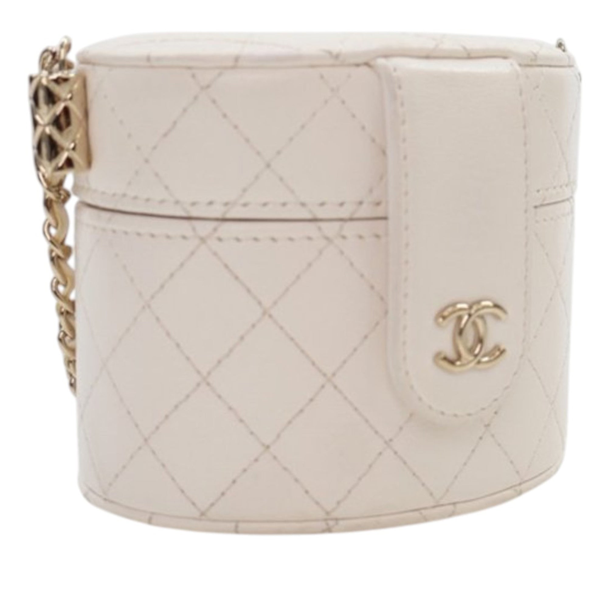 Chanel Mini Quilted Lambskin CC Allure Vanity Case - image 3