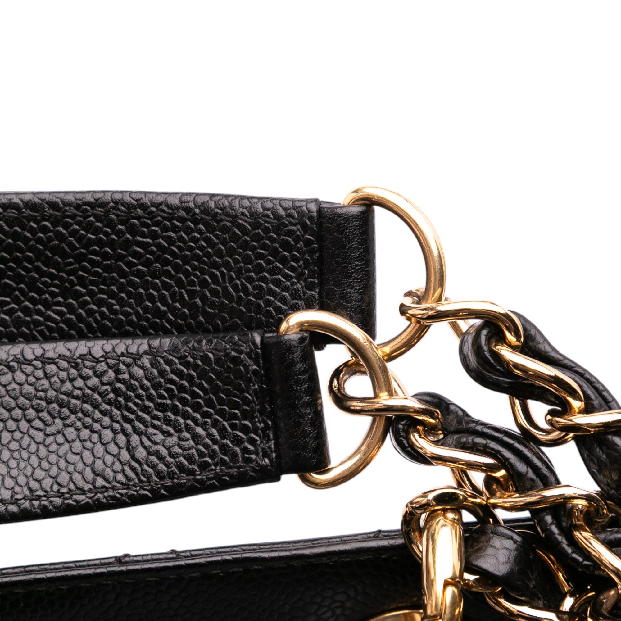 Chanel Caviar Grand Shopping Tote - image 10