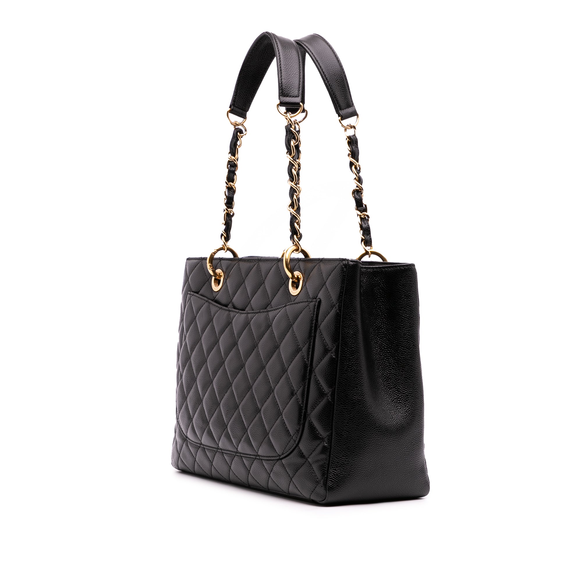 Chanel Caviar Grand Shopping Tote - image 2