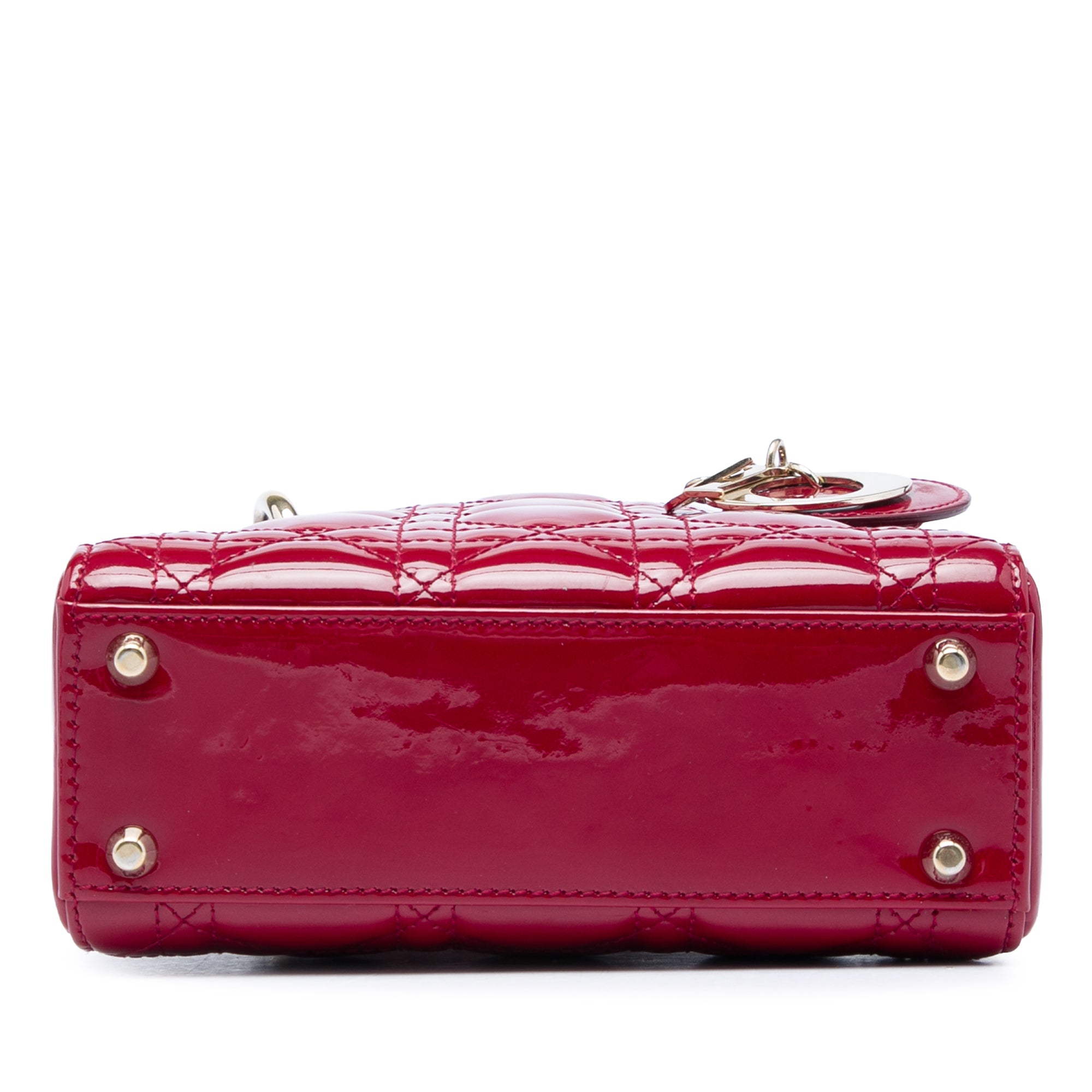 Dior Mini Patent Cannage Lady Dior - image 3