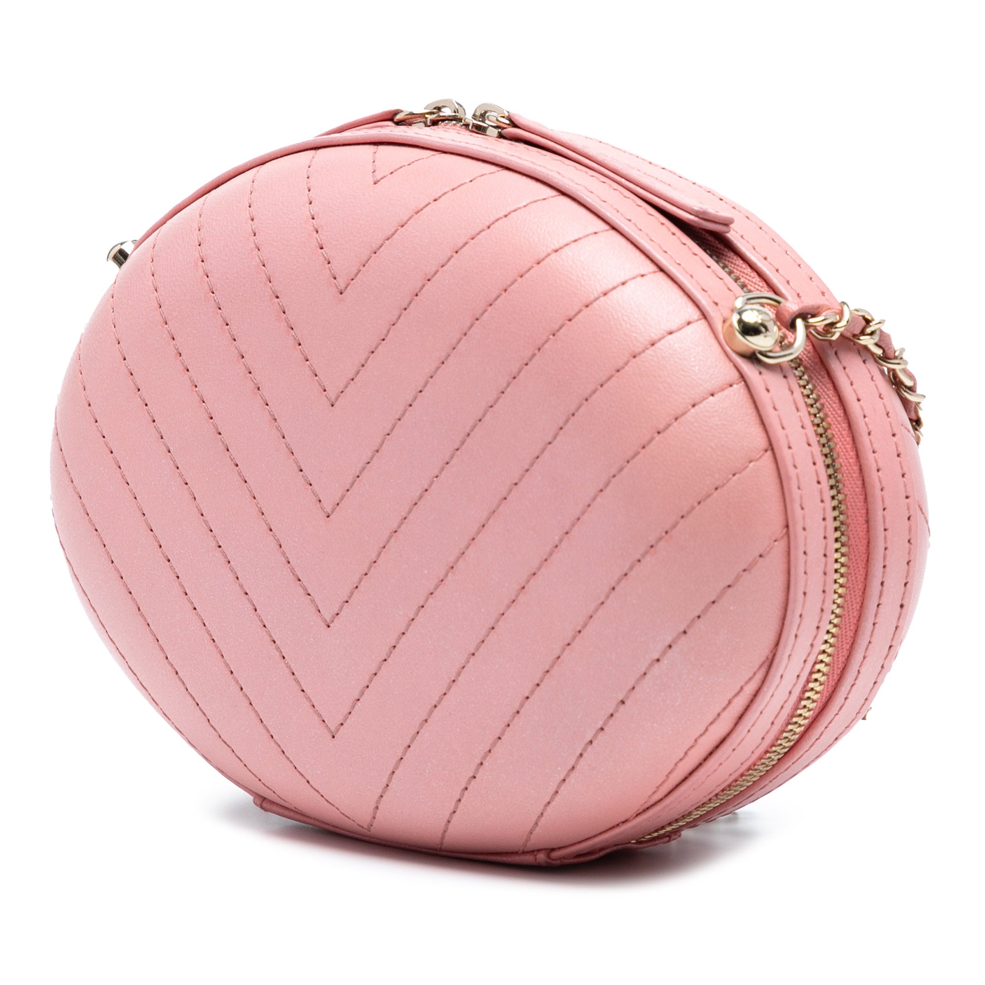 Chanel Chevron Stitched Calfskin La Pausa Evening Bag - image 2