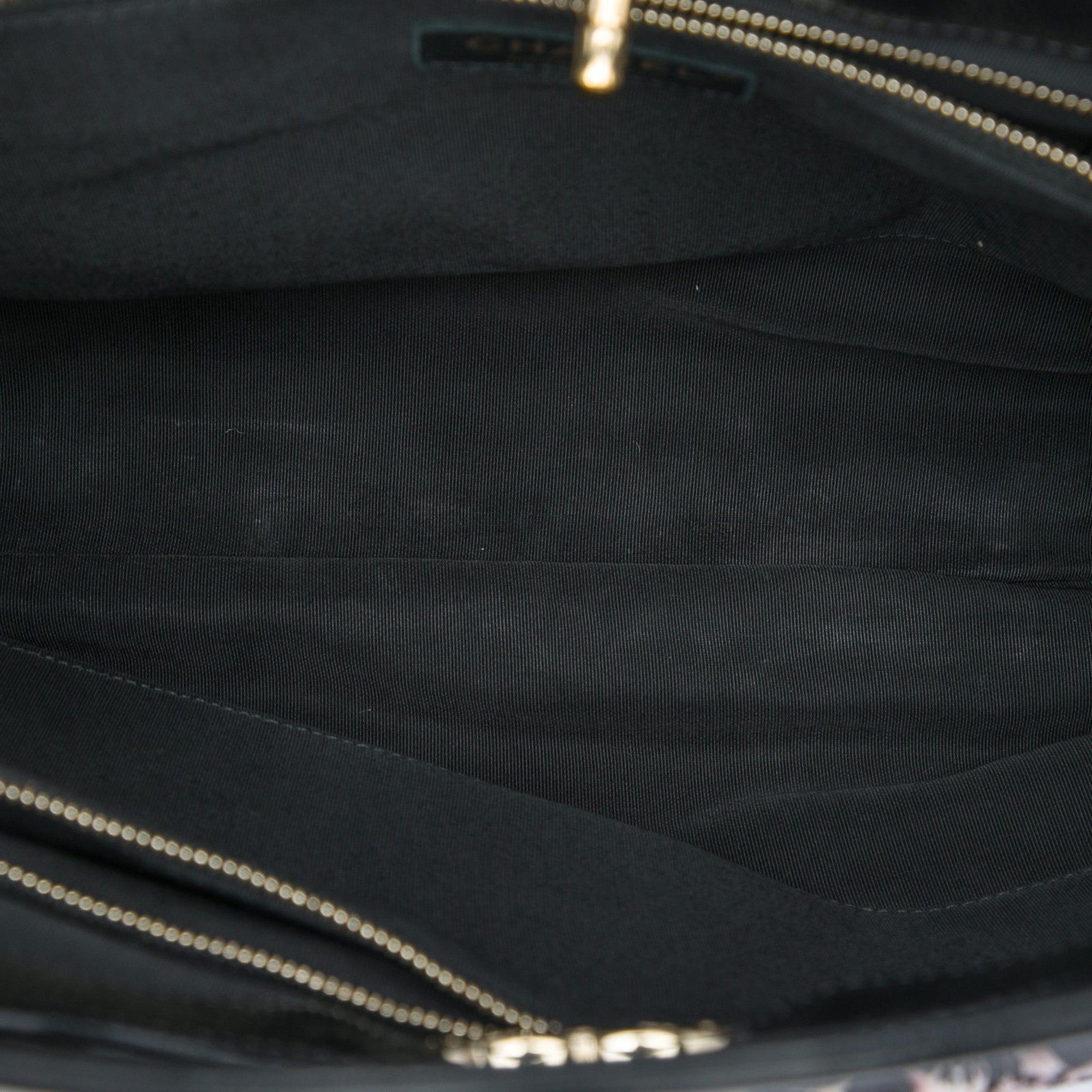 Chanel Large Printed Canvas and Glazed Calfskin 31 Shopping Bag - image 4