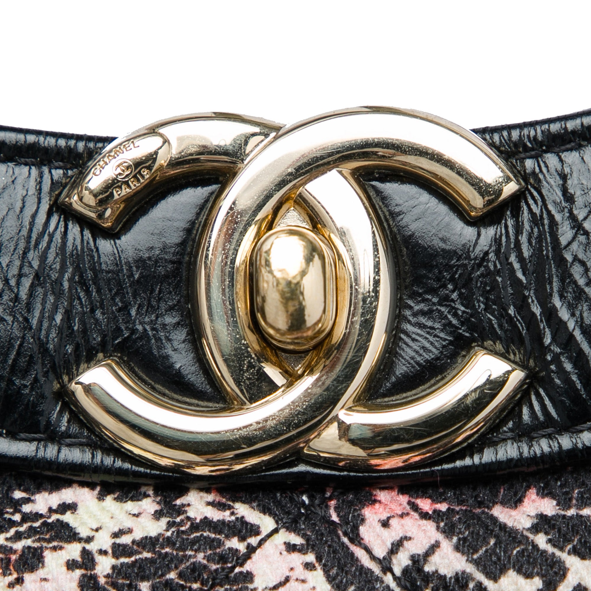 Chanel Large Printed Canvas and Glazed Calfskin 31 Shopping Bag - image 5