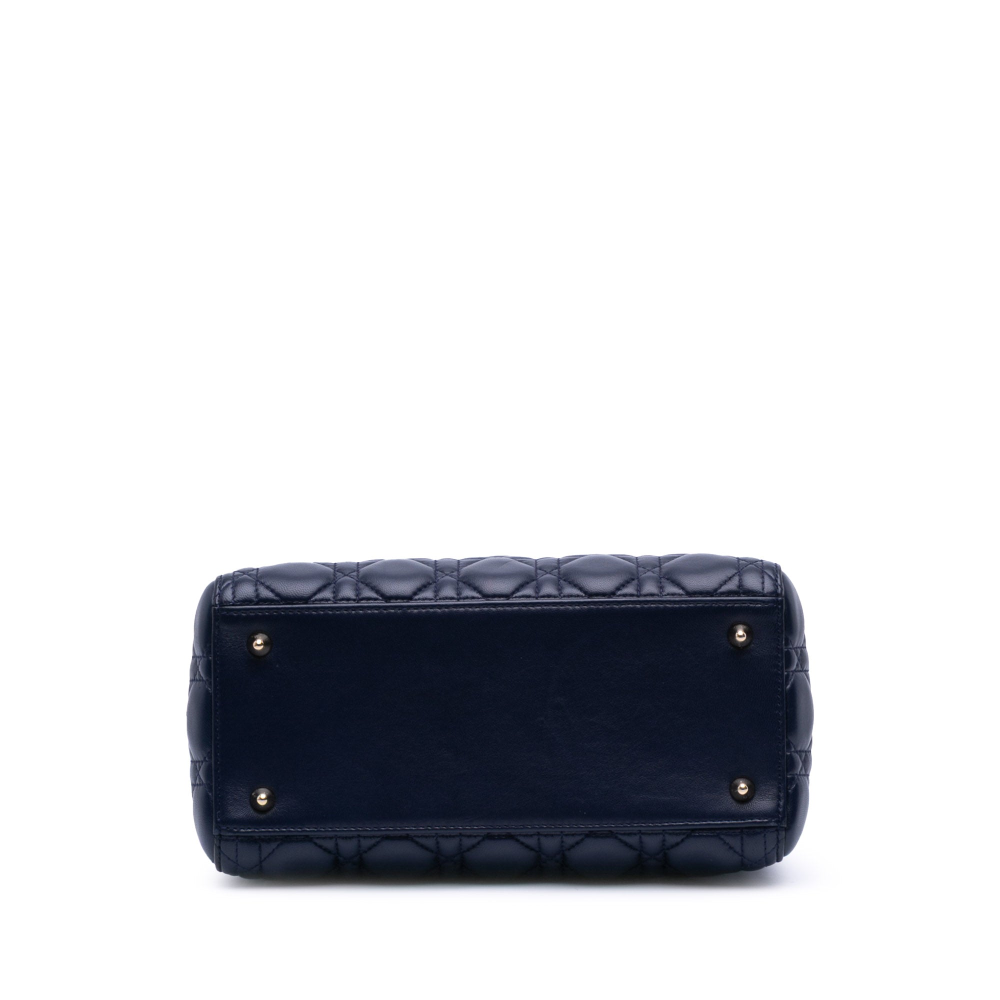 Dior Medium Lambskin Cannage Lady Dior - image 3
