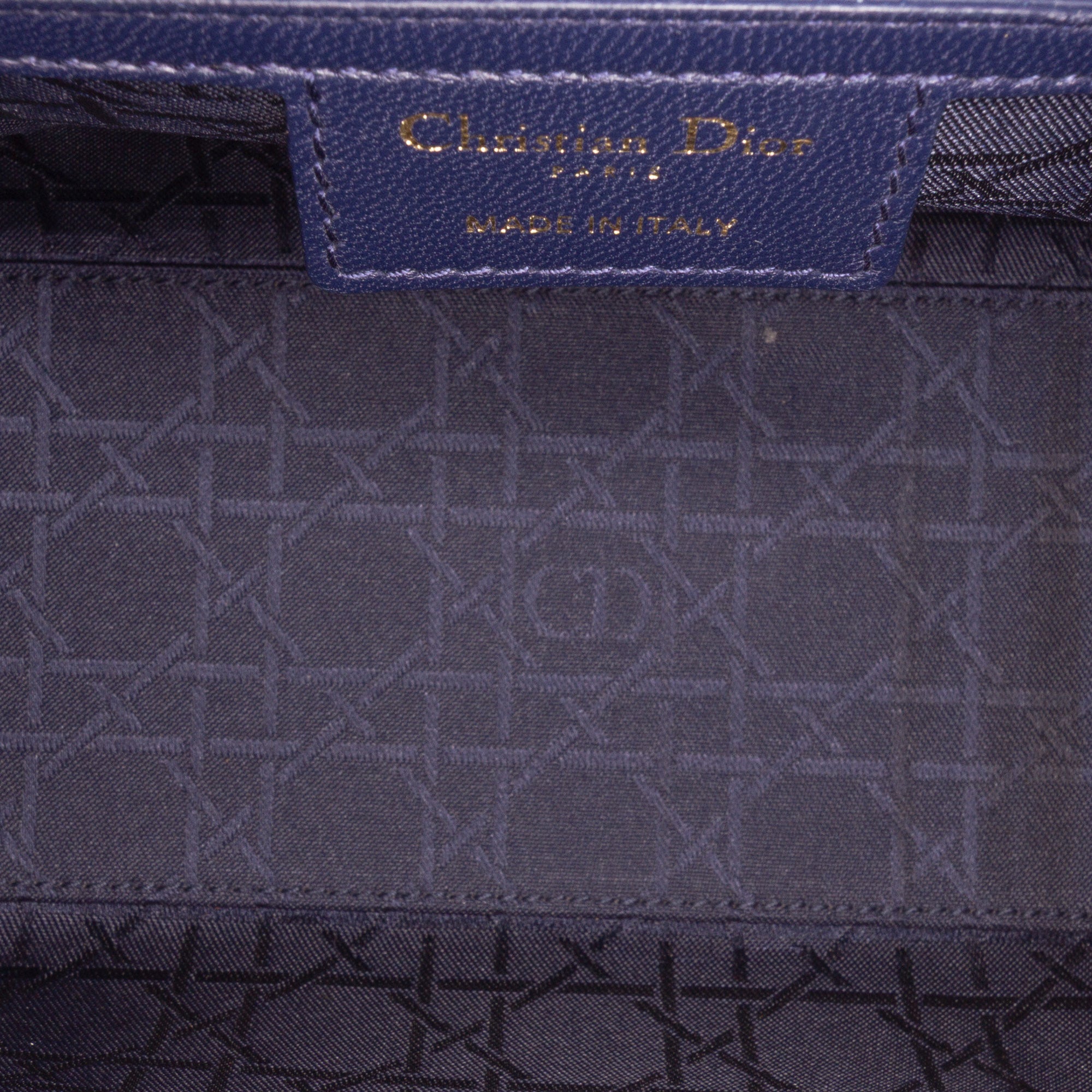Dior Medium Lambskin Cannage Lady Dior - image 4