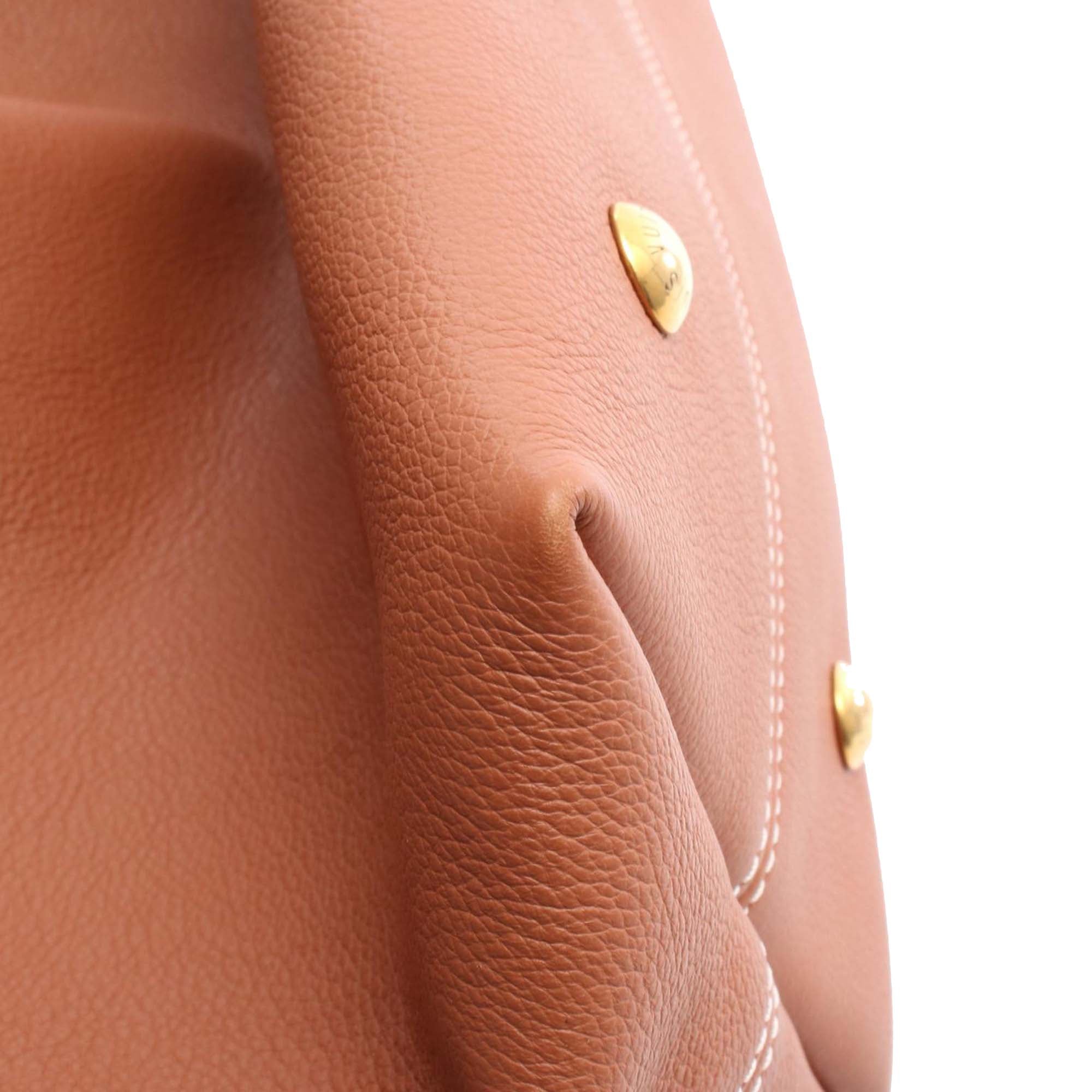 Louis Vuitton Grained Calfskin Low Key Hobo MM - image 6