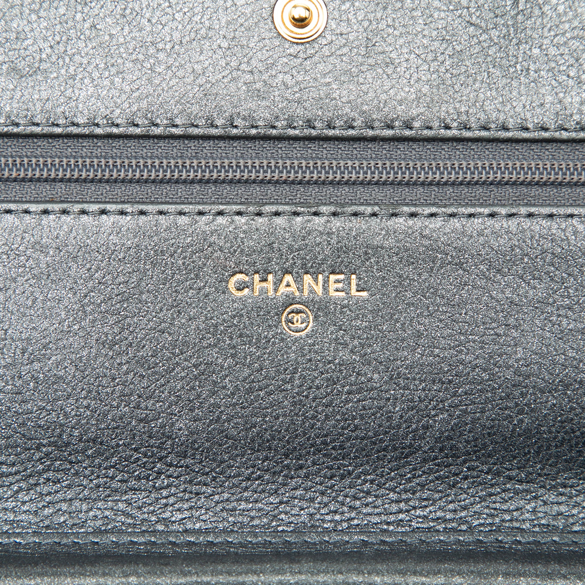 Chanel Quilted Calfskin Boy Wallet on Chain - image 5