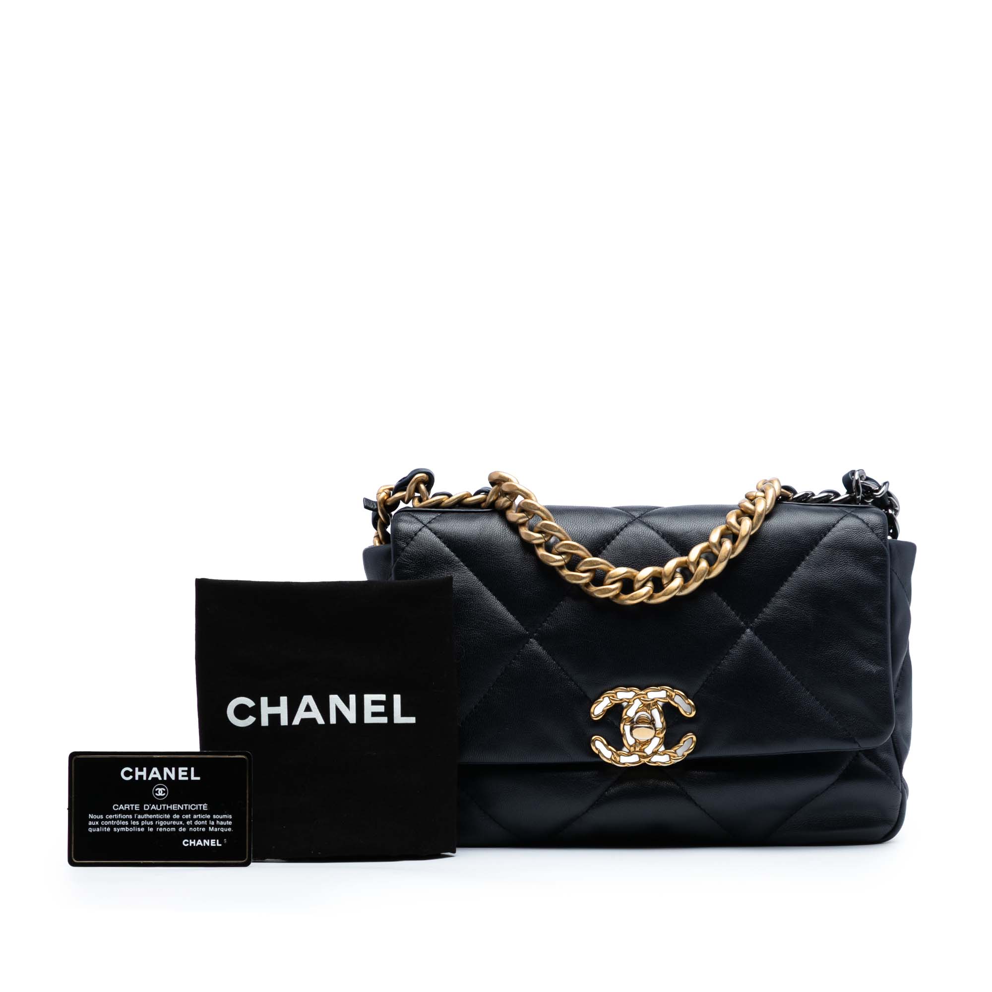 Chanel Medium Lambskin 19 Flap - image 8