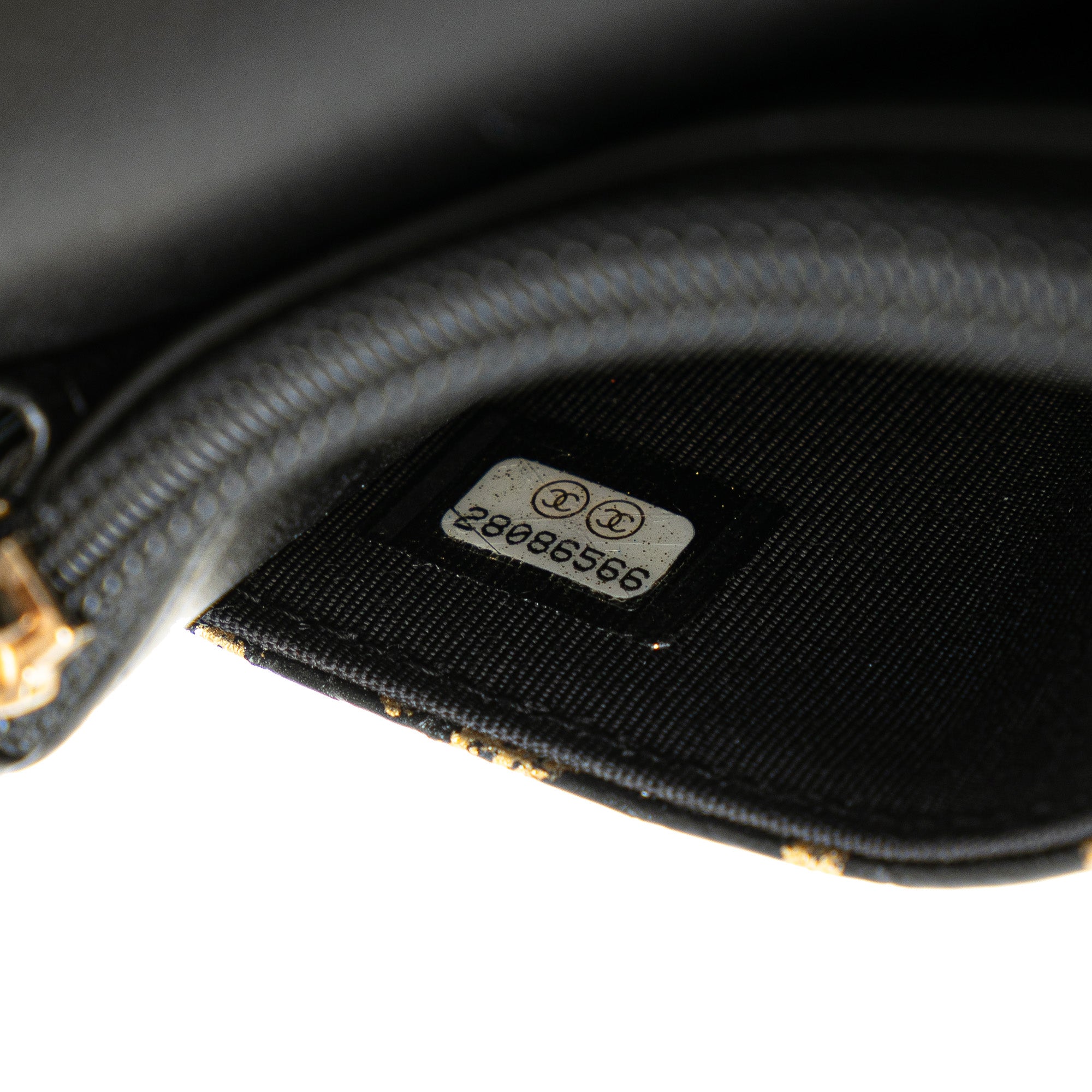 Chanel Calfskin Crocodile Embossed Graffiti 2.55 Cocodile Reissue Wallet On Chain - image 8