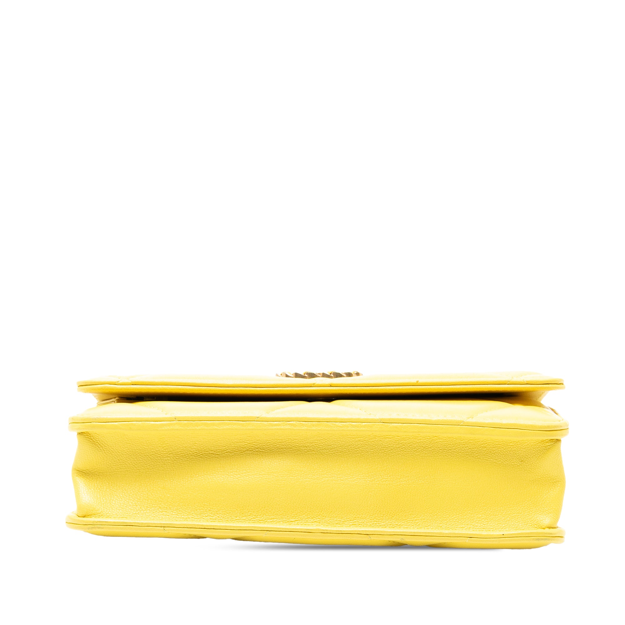Chanel Quilted Lambskin 19 Wallet on Chain - image 3