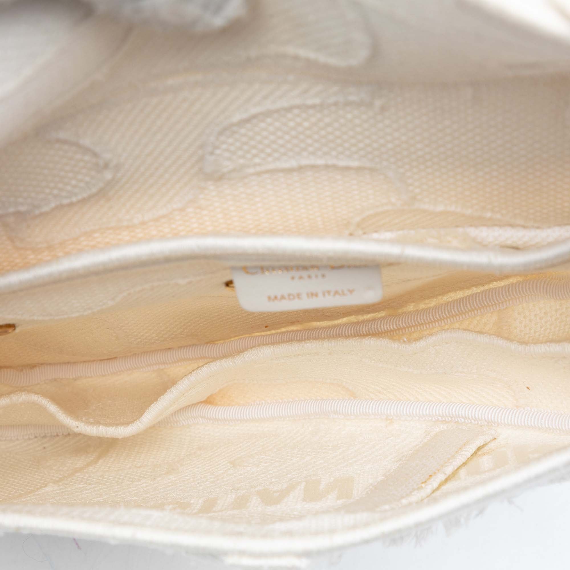 Dior Canvas Embroidered Camouflage Saddle Bag - image 4