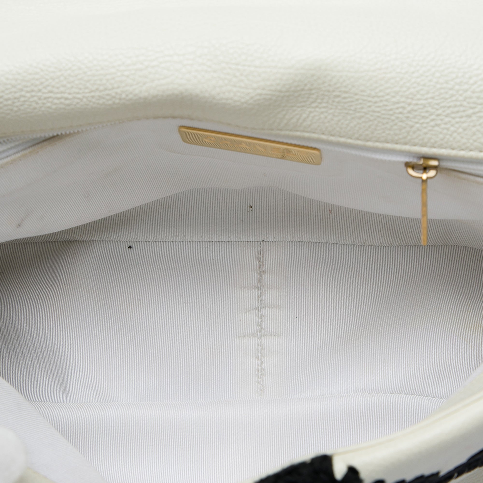 Chanel Medium Crochet Calfskin 19 Flap - image 4