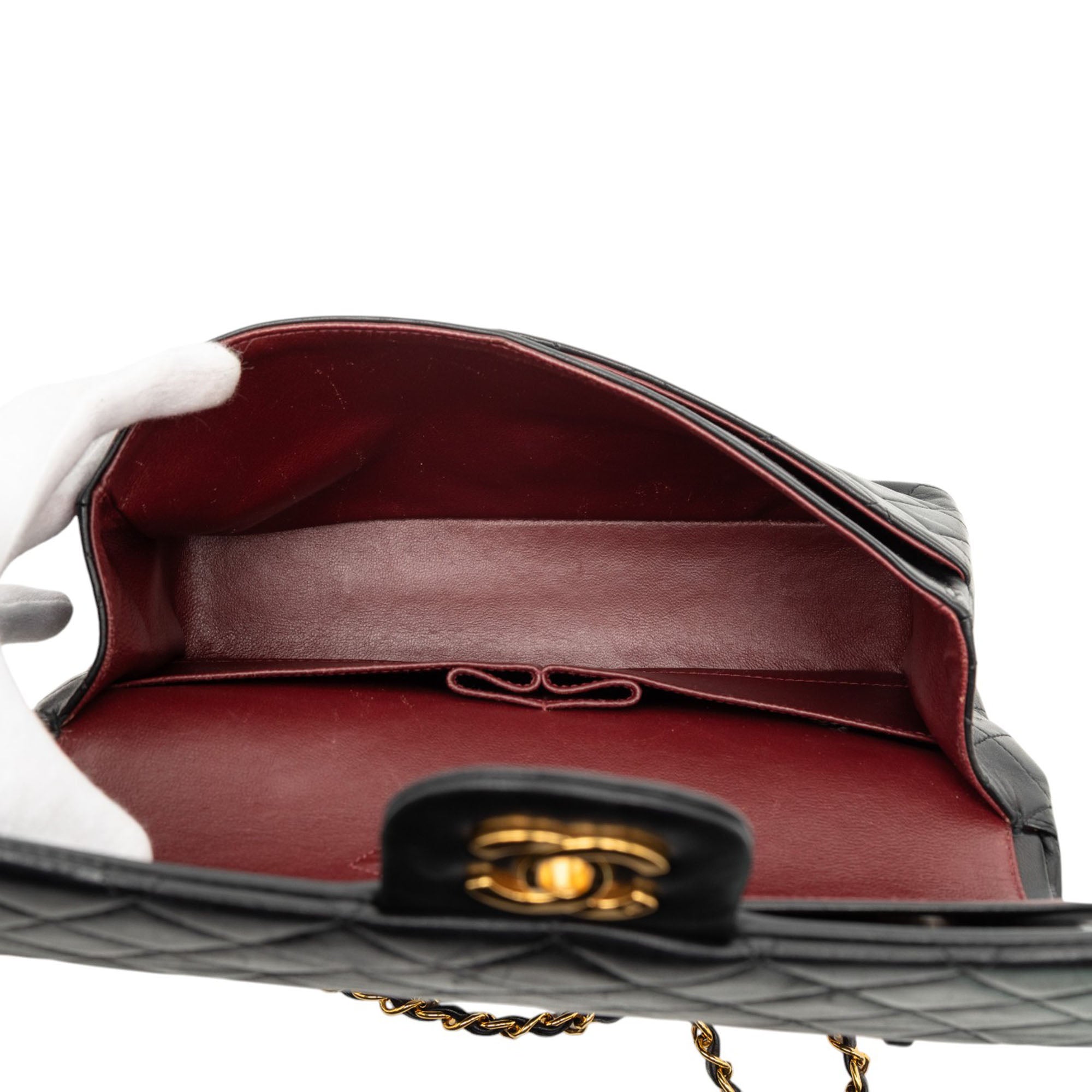 Chanel Medium Classic Lambskin Double Flap - image 4