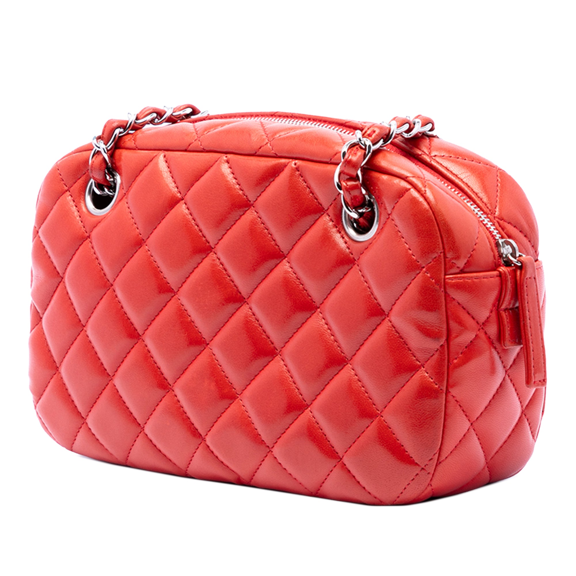 Chanel Quilted Lambskin Camera Bag - image 2
