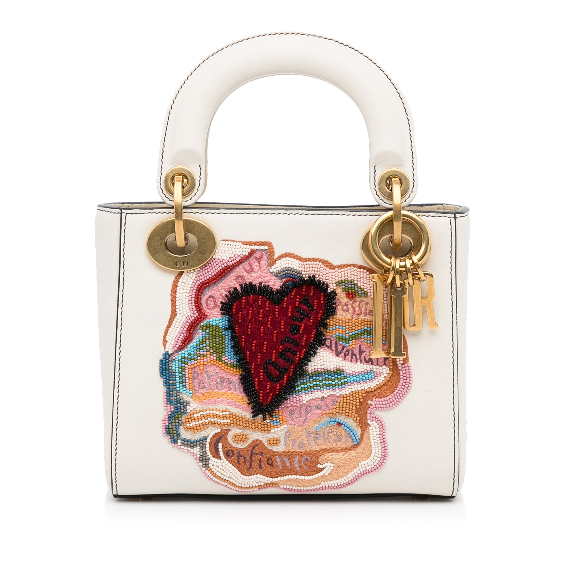 Dior DiorAmour Niki De Saint Phalle Mini Calfskin Sequins Lady Dior - image 1