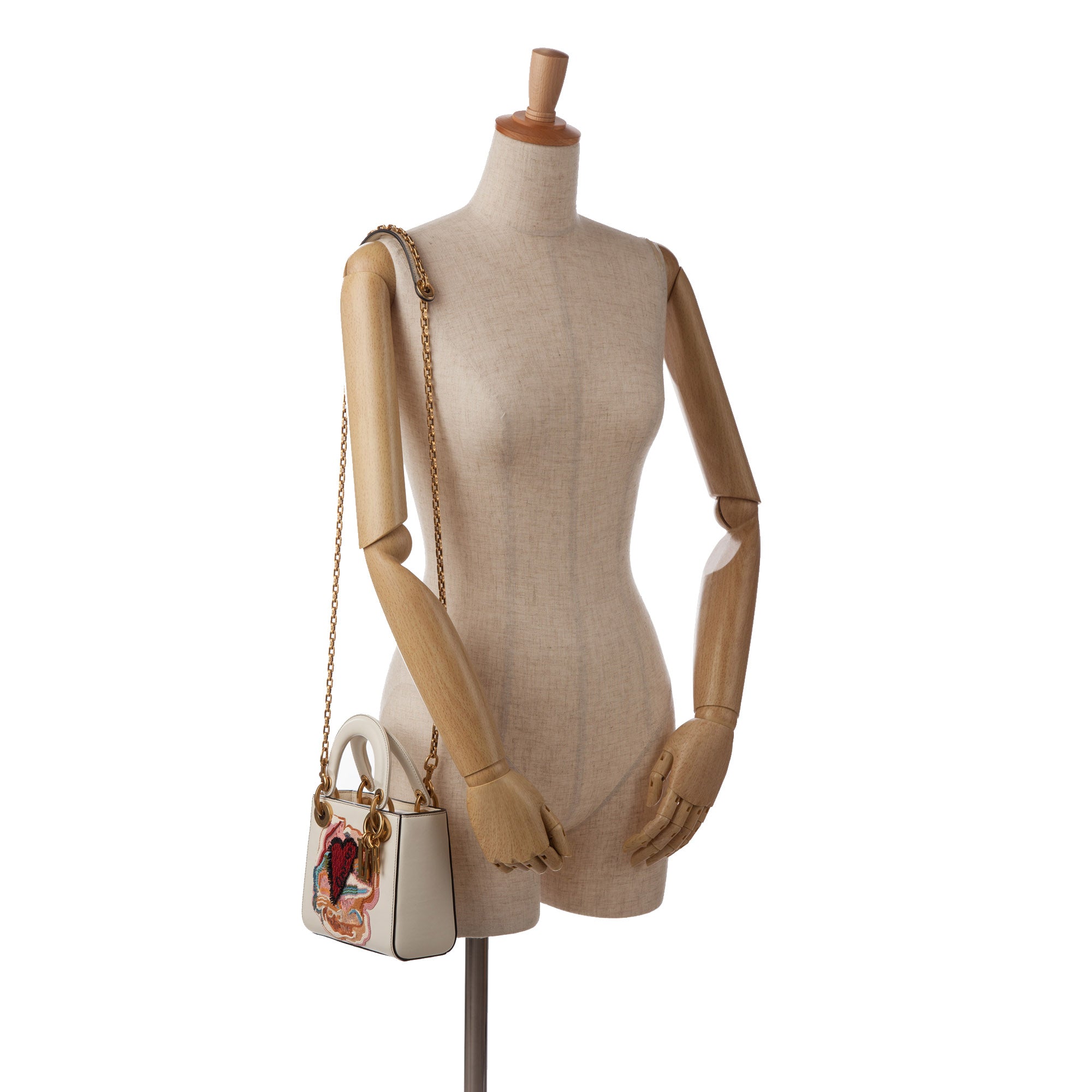 Dior DiorAmour Niki De Saint Phalle Mini Calfskin Sequins Lady Dior - image 11