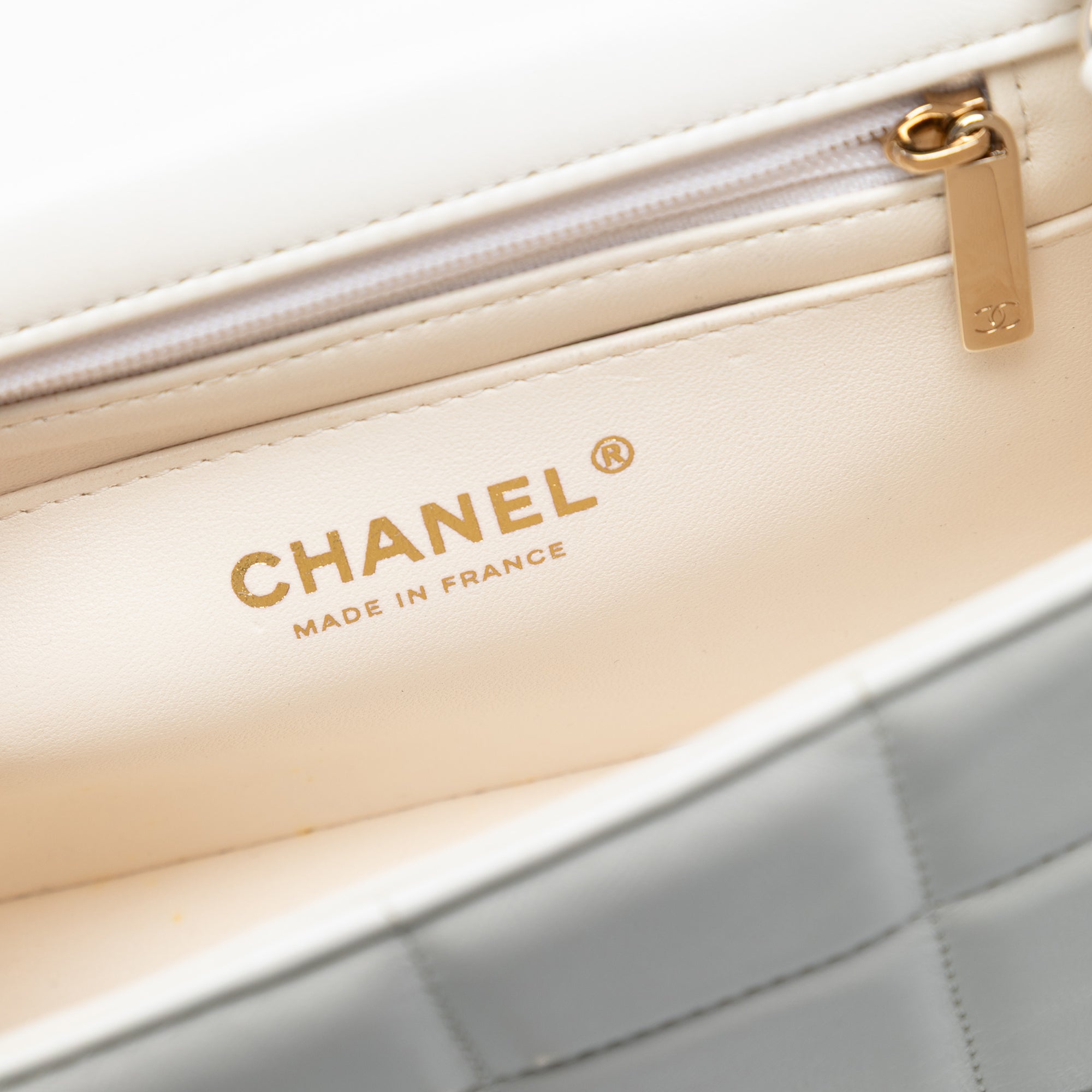 Chanel Mini Quilted Lambskin Resin Crystal Square Monacoco Flap - image 5