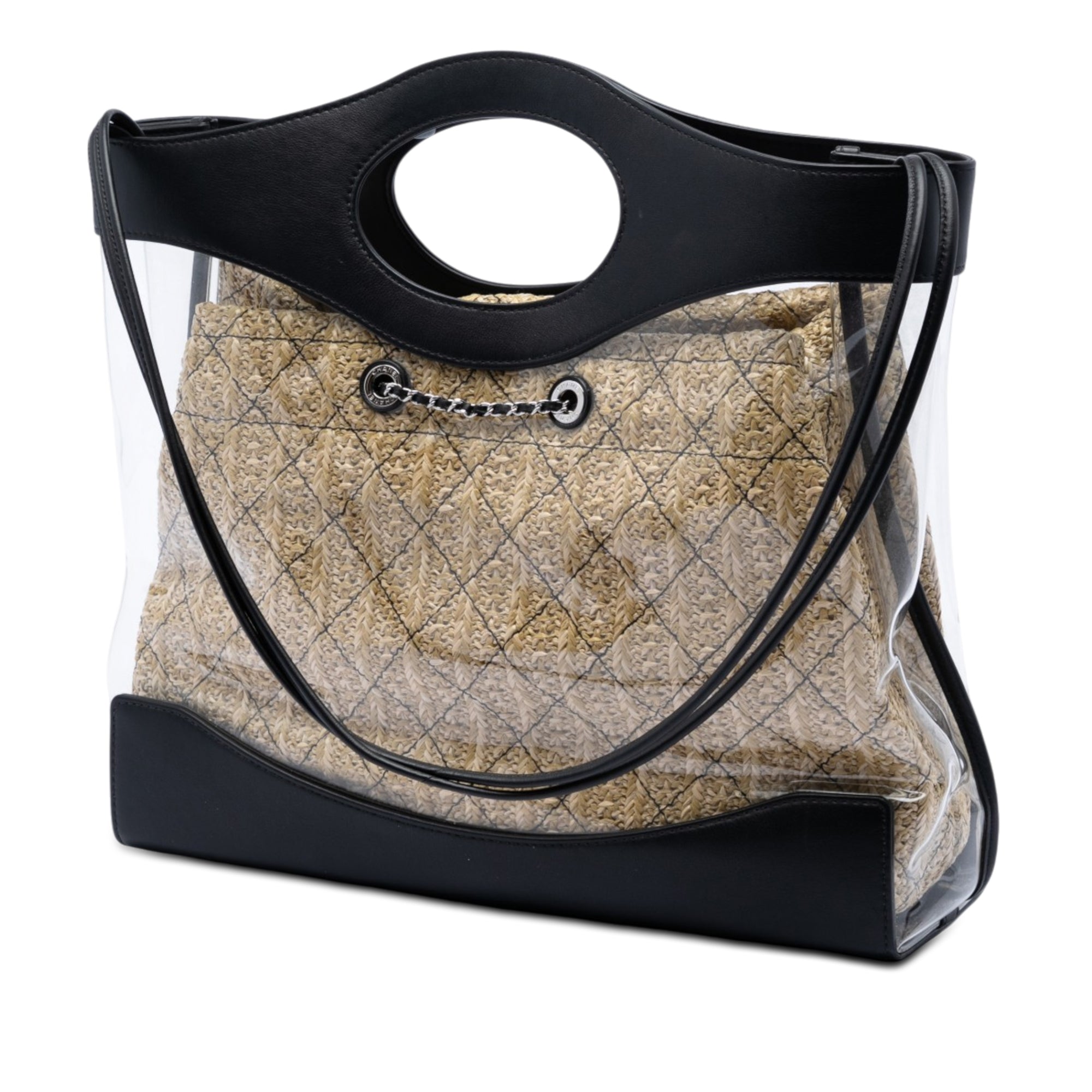 Chanel PVC and Calfskin 31 Shopping Tote - image 2