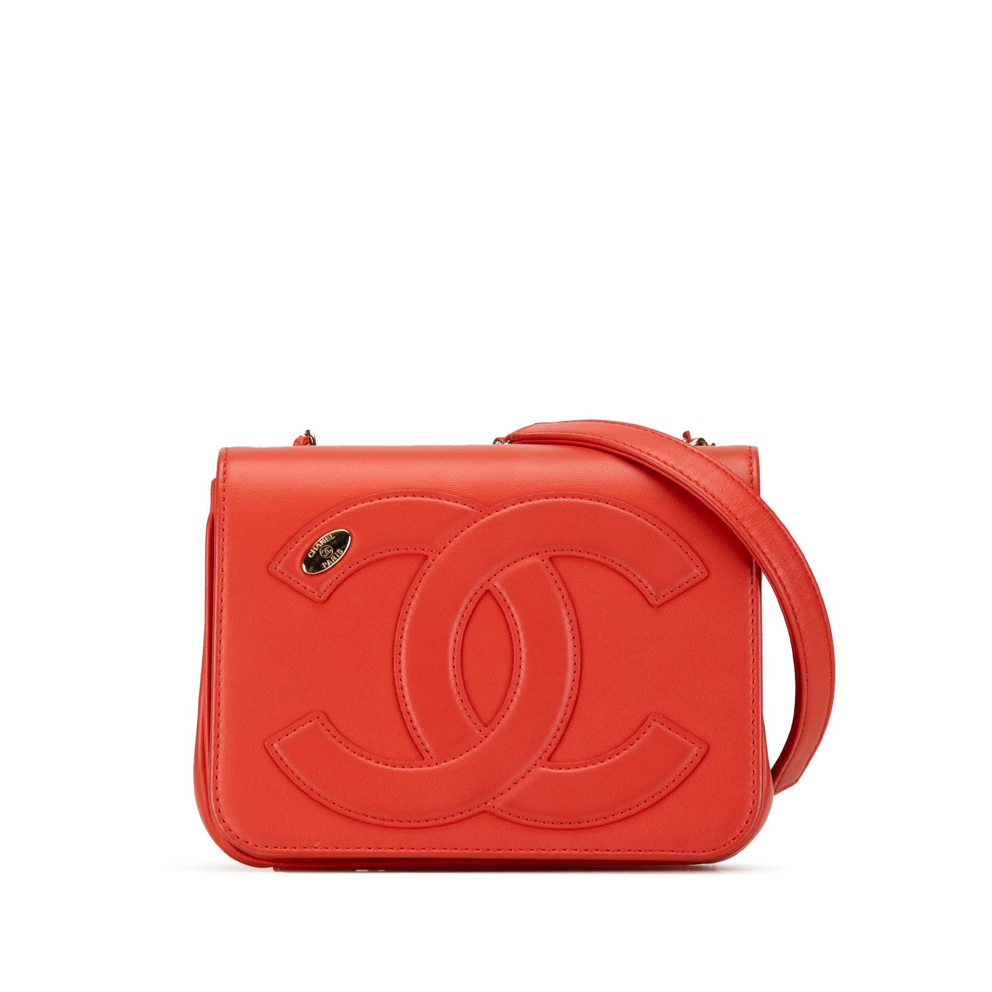 Chanel Lambskin CC Mania Flap - image 1