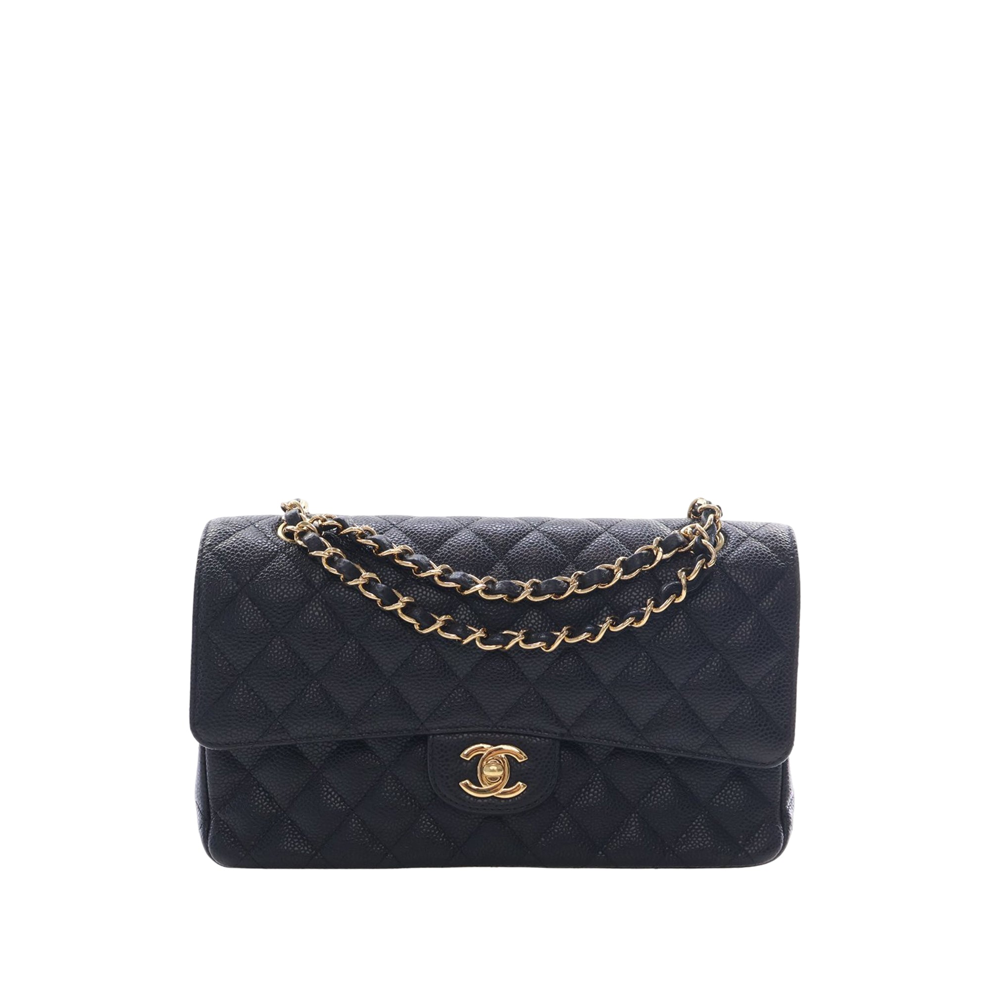 Chanel Medium Classic Caviar Double Flap - image 1