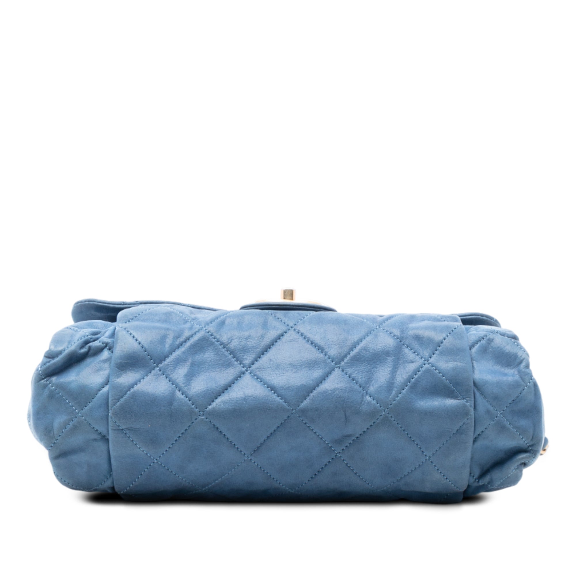 Chanel Large Quilted Iridescent Calfskin Chic Quilt Flap - image 3