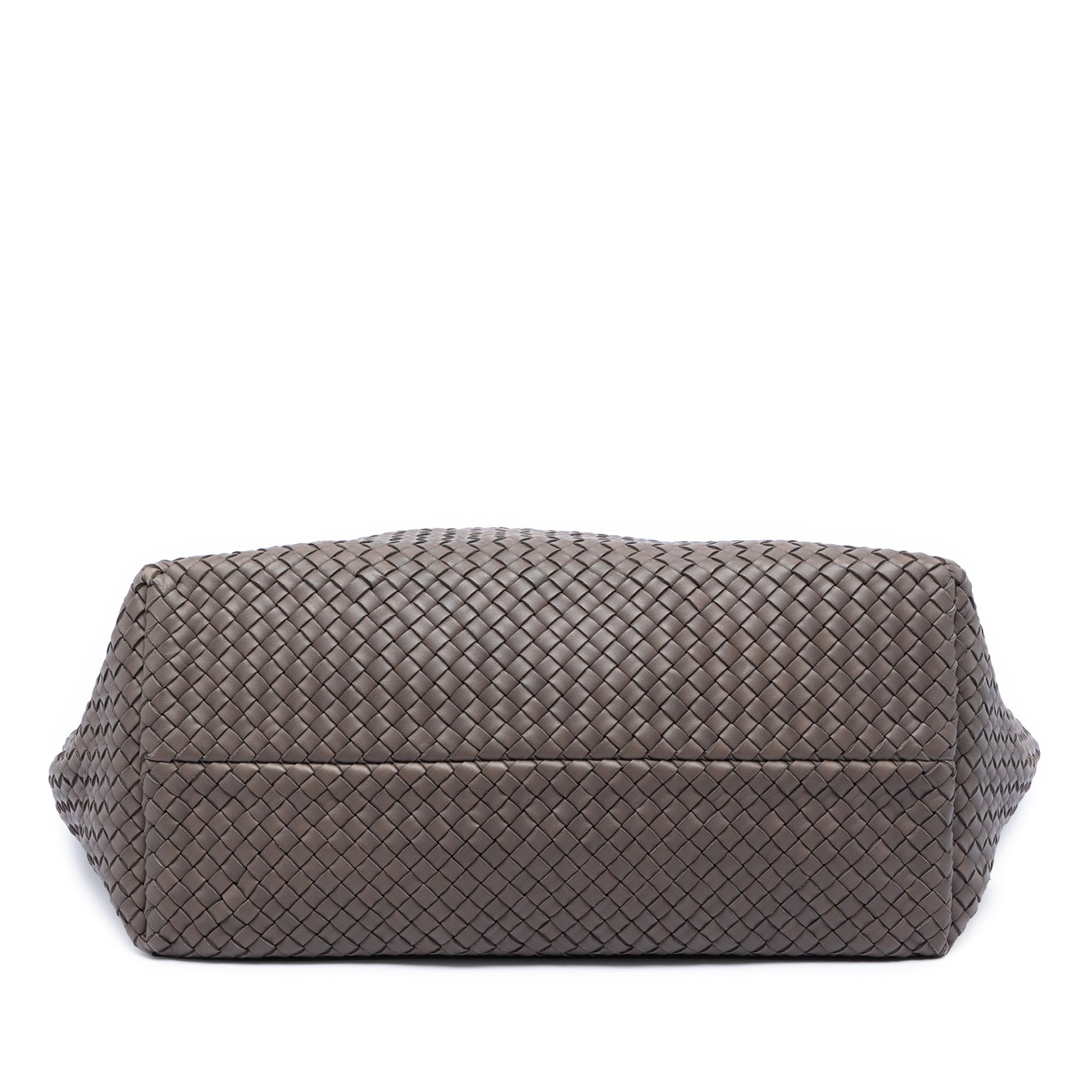 Bottega Veneta Large Lambskin Intreccio Cabat Tote - image 3