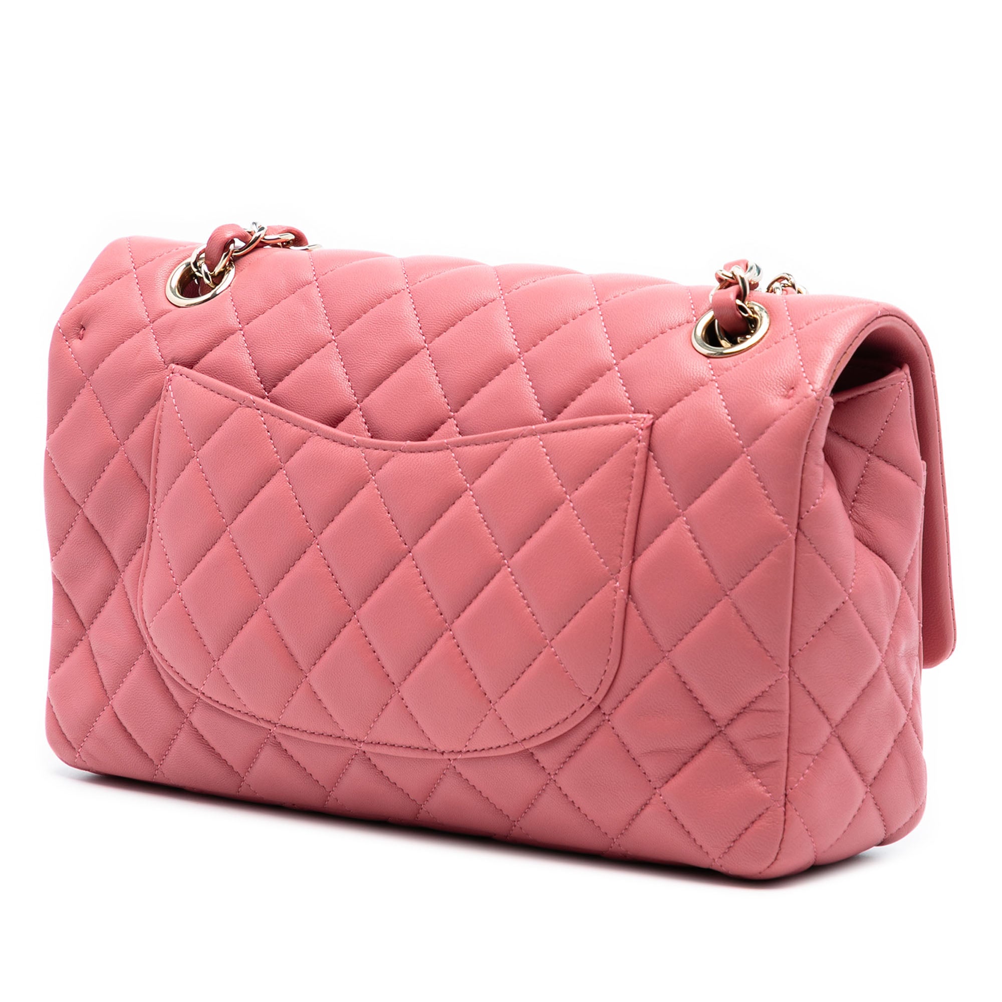 Chanel Medium Classic Lambskin Valentines Heart Charms Single Flap - image 2