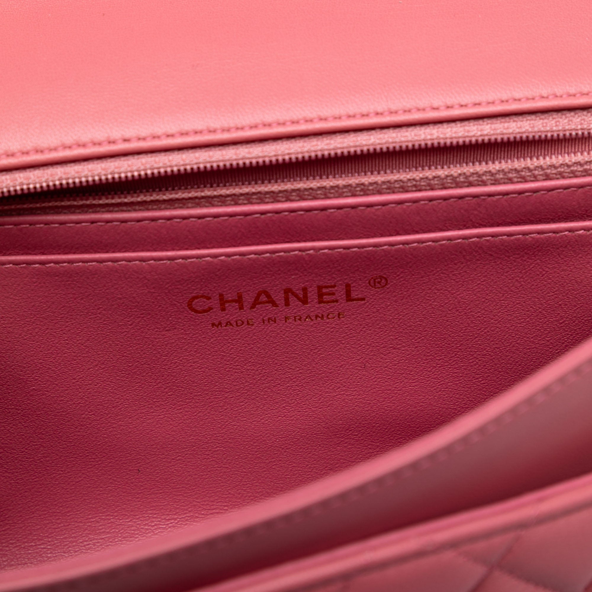 Chanel Medium Classic Lambskin Valentines Heart Charms Single Flap - image 5