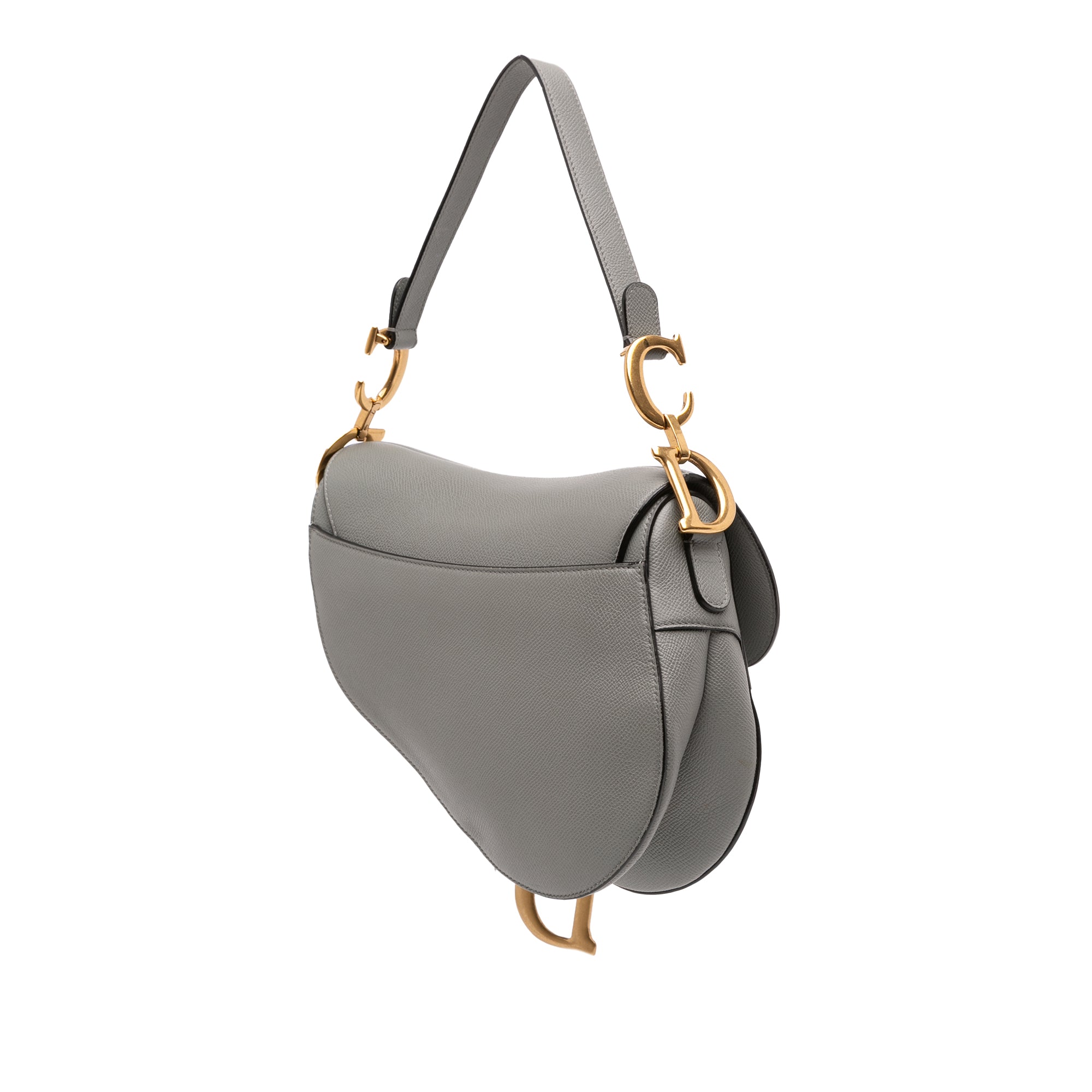 Dior Grained Calfskin Saddle Bag - image 2