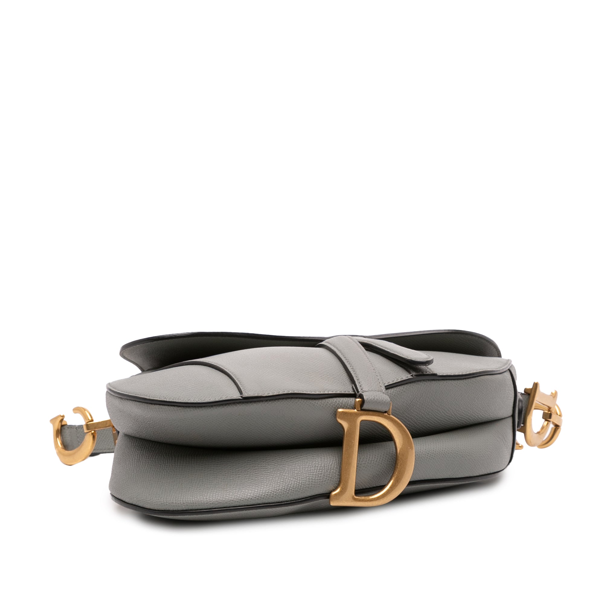 Dior Grained Calfskin Saddle Bag - image 3